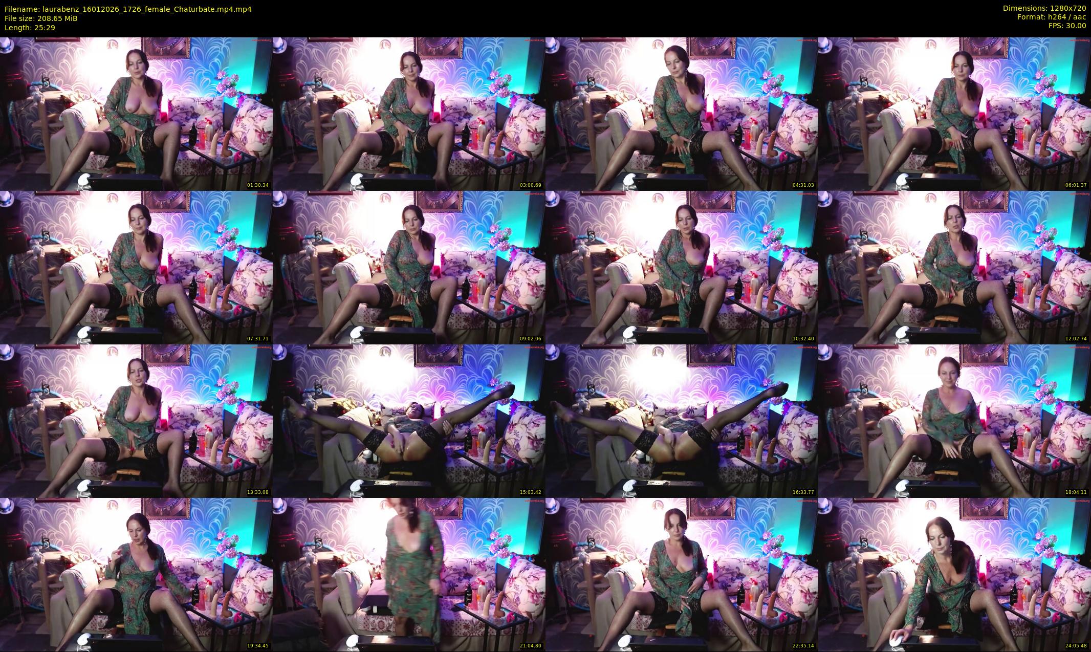 laurabenz — 26 minute Chaturbate female cam show recording, 720p, Jan 16, 2026