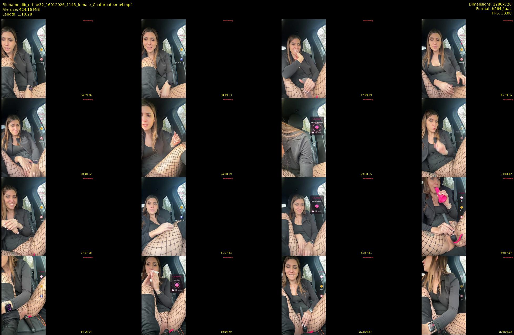 lib_ertine32 — 71 minute Chaturbate female cam show recording, 720p, Jan 16, 2026