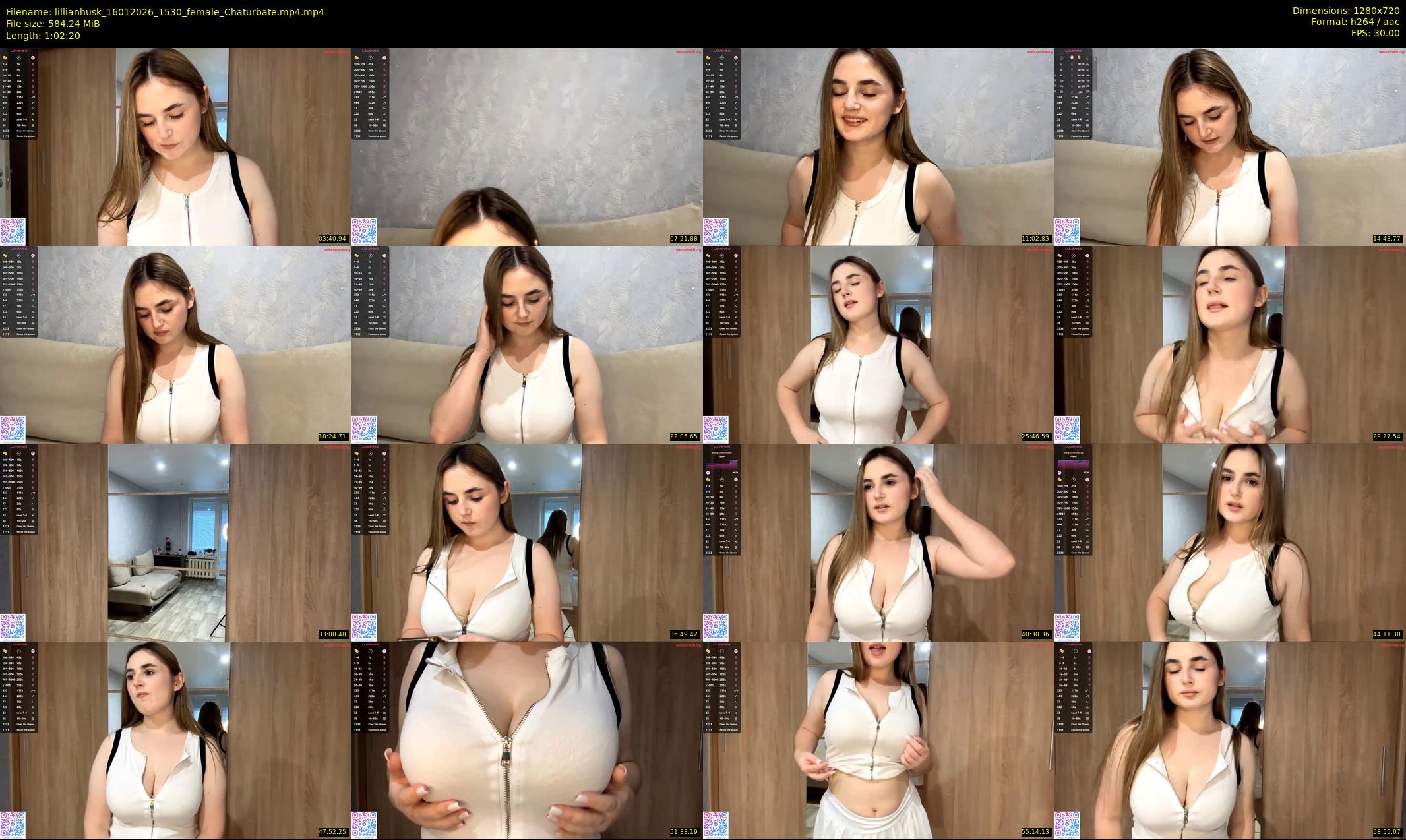 lillianhusk — 63 minute Chaturbate female cam show recording, 720p, Jan 16, 2026