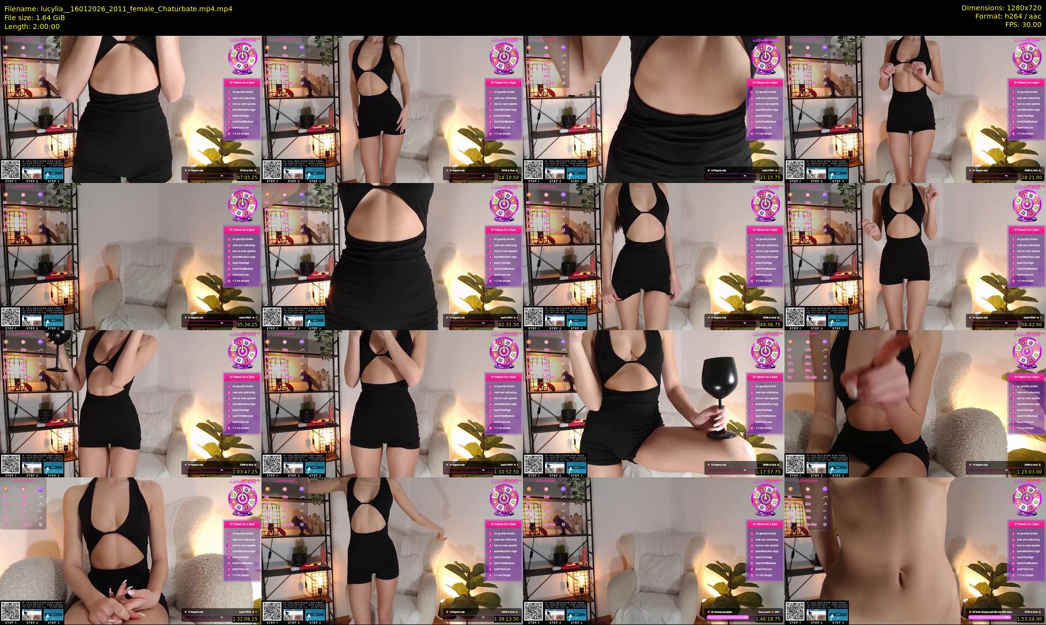 lucylia_ — 120 minute Chaturbate female cam show recording, 720p, Jan 16, 2026