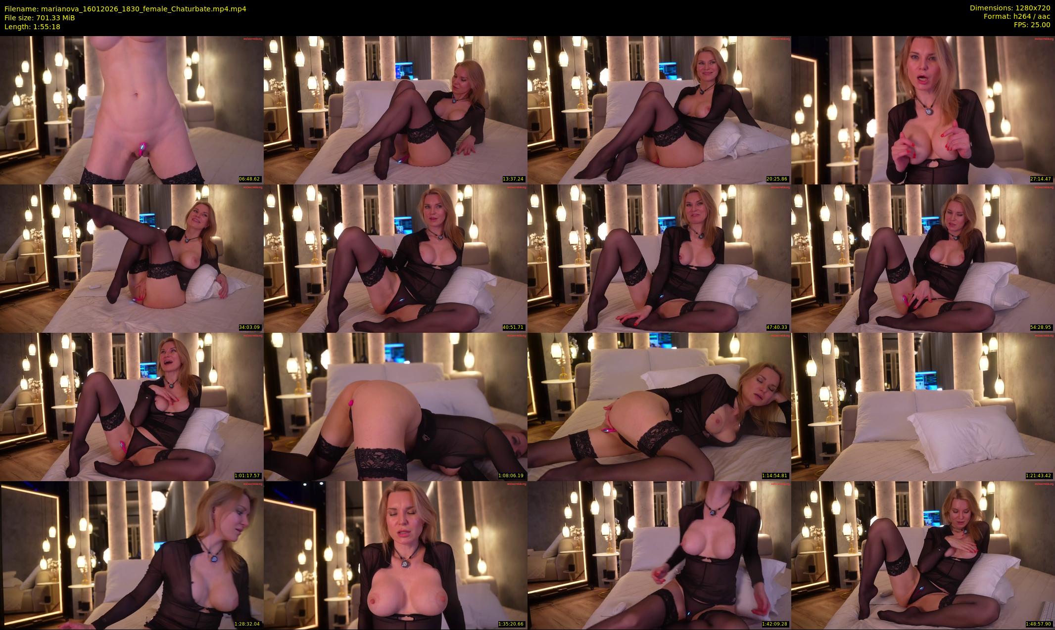 marianova — 116 minute Chaturbate female cam show recording, 720p, Jan 16, 2026