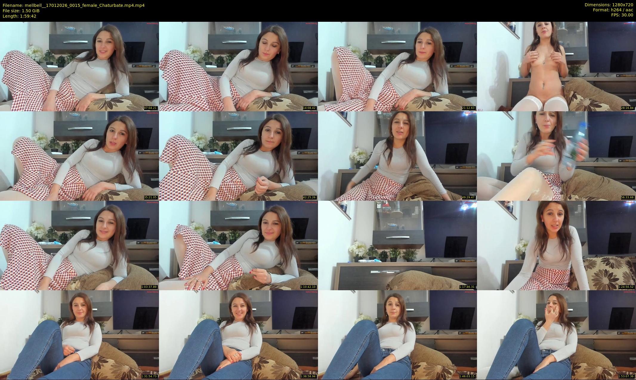 mellbell_ — 120 minute Chaturbate female cam show recording, 720p, Jan 17, 2026