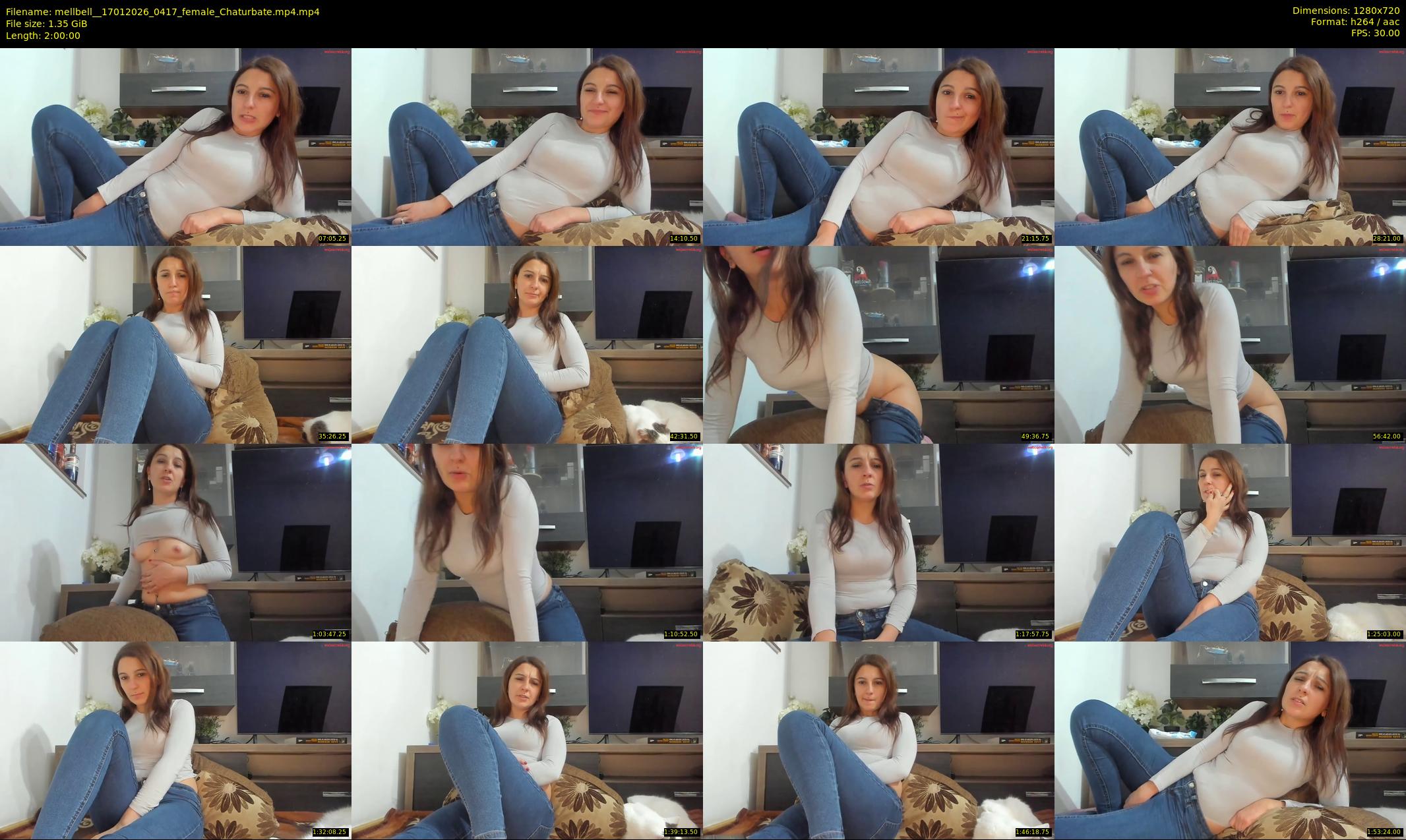 mellbell_ — 120 minute Chaturbate female cam show recording, 720p, Jan 17, 2026