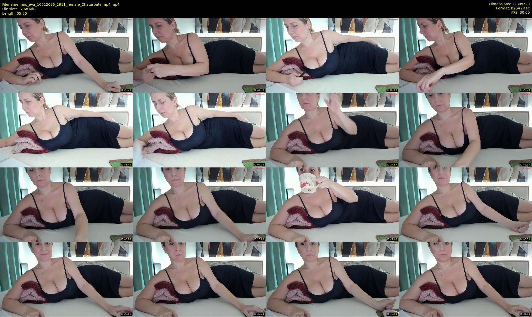 mis_eva — 6 minute Chaturbate female cam show recording, 720p, Jan 16, 2026