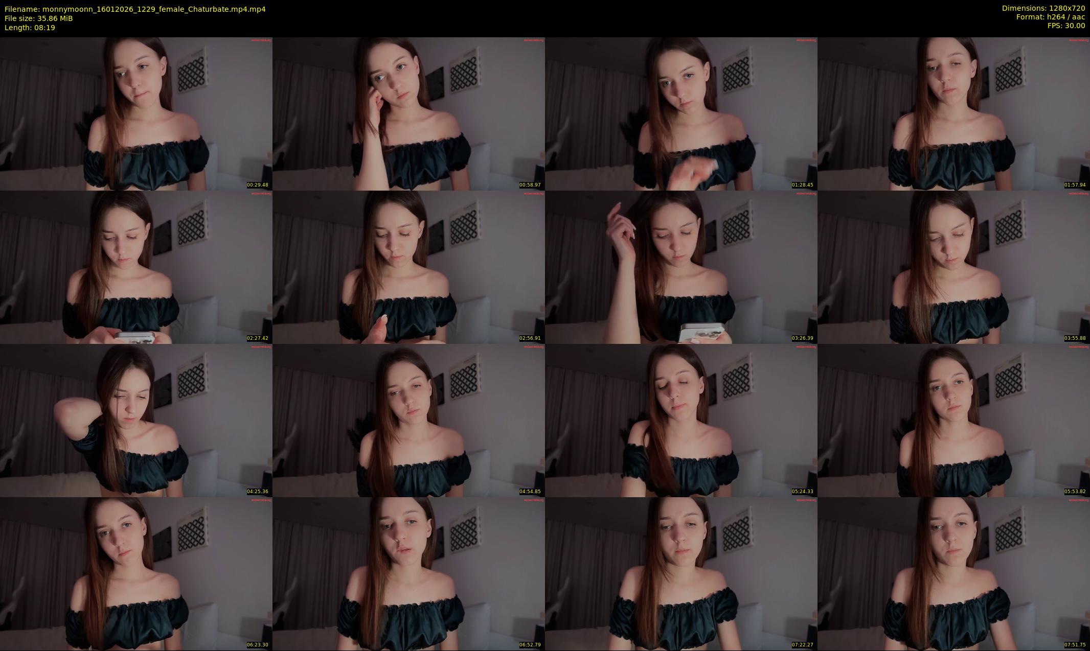 monnymoonn — 9 minute Chaturbate female cam show recording, 720p, Jan 16, 2026