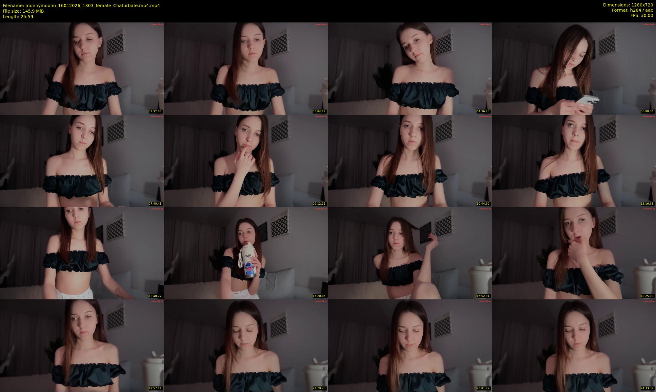 monnymoonn — 26 minute Chaturbate female cam show recording, 720p, Jan 16, 2026