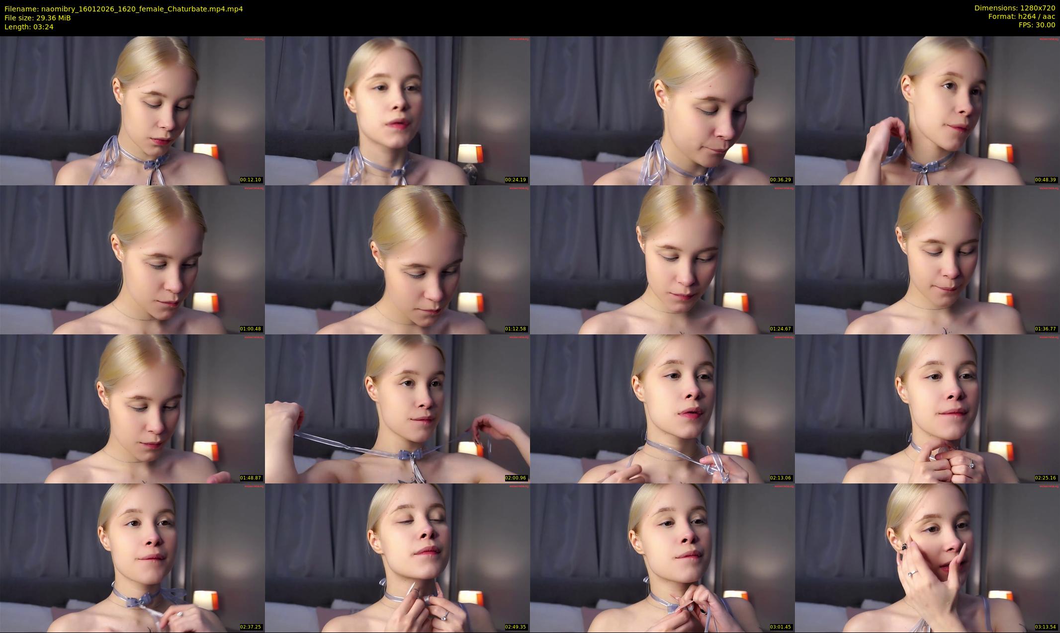 naomibry — 4 minute Chaturbate female cam show recording, 720p, Jan 16, 2026