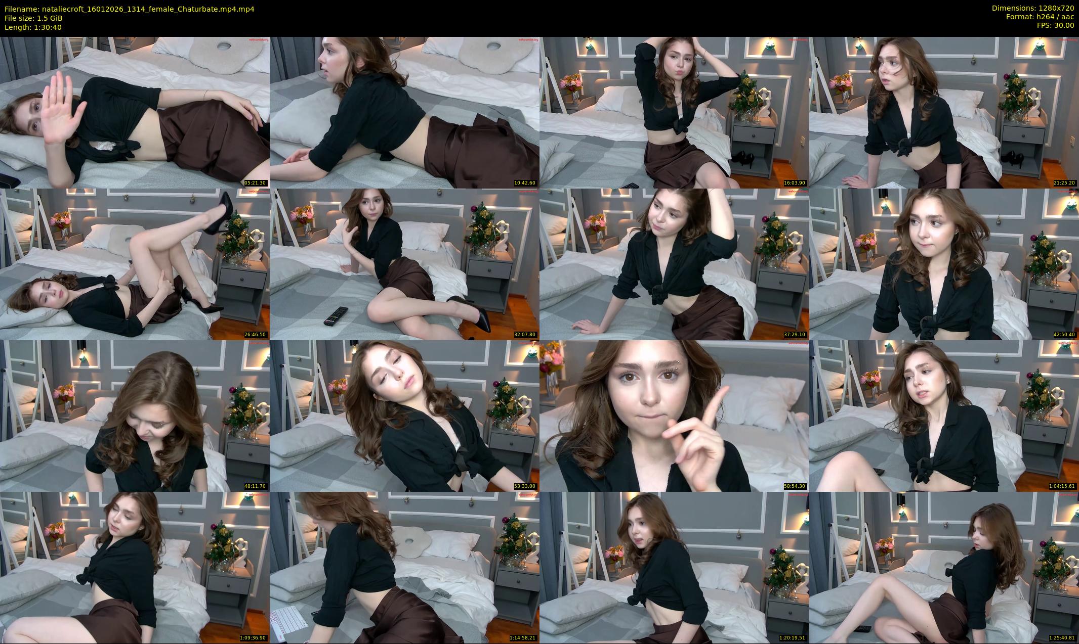 nataliecroft — 91 minute Chaturbate female cam show recording, 720p, Jan 16, 2026