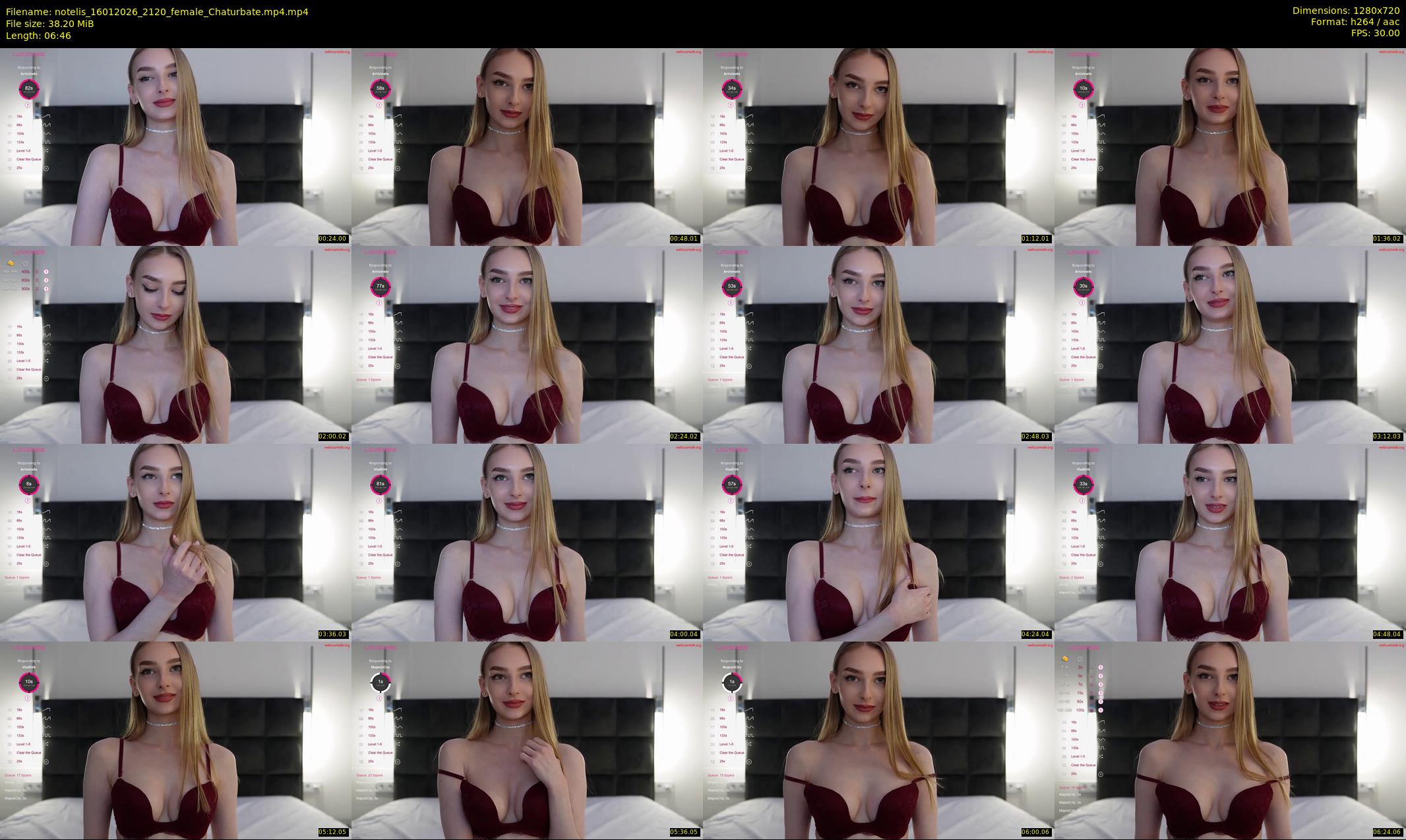 notelis — 7 minute Chaturbate female cam show recording, 720p, Jan 16, 2026