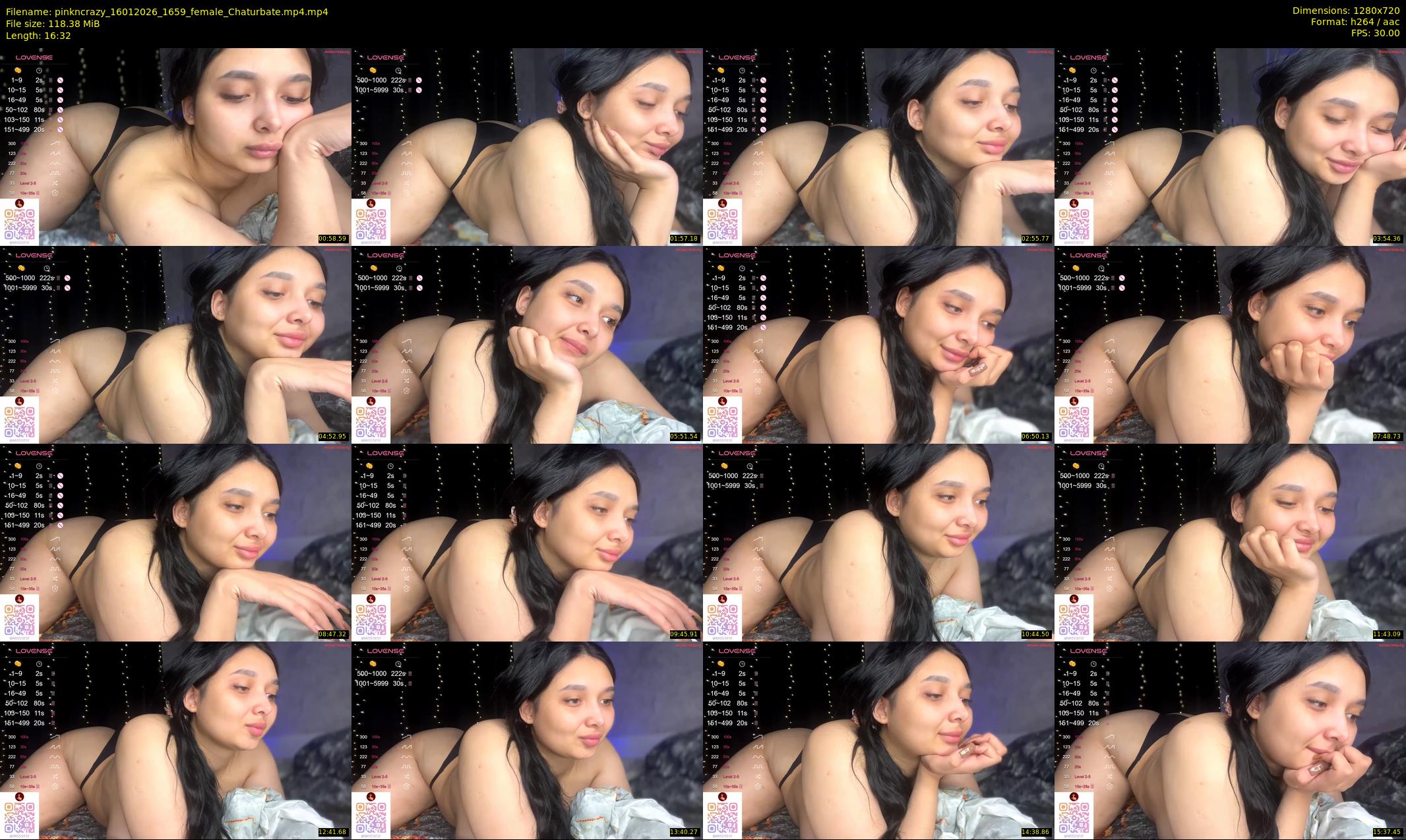 pinkncrazy — 17 minute Chaturbate female cam show recording, 720p, Jan 16, 2026