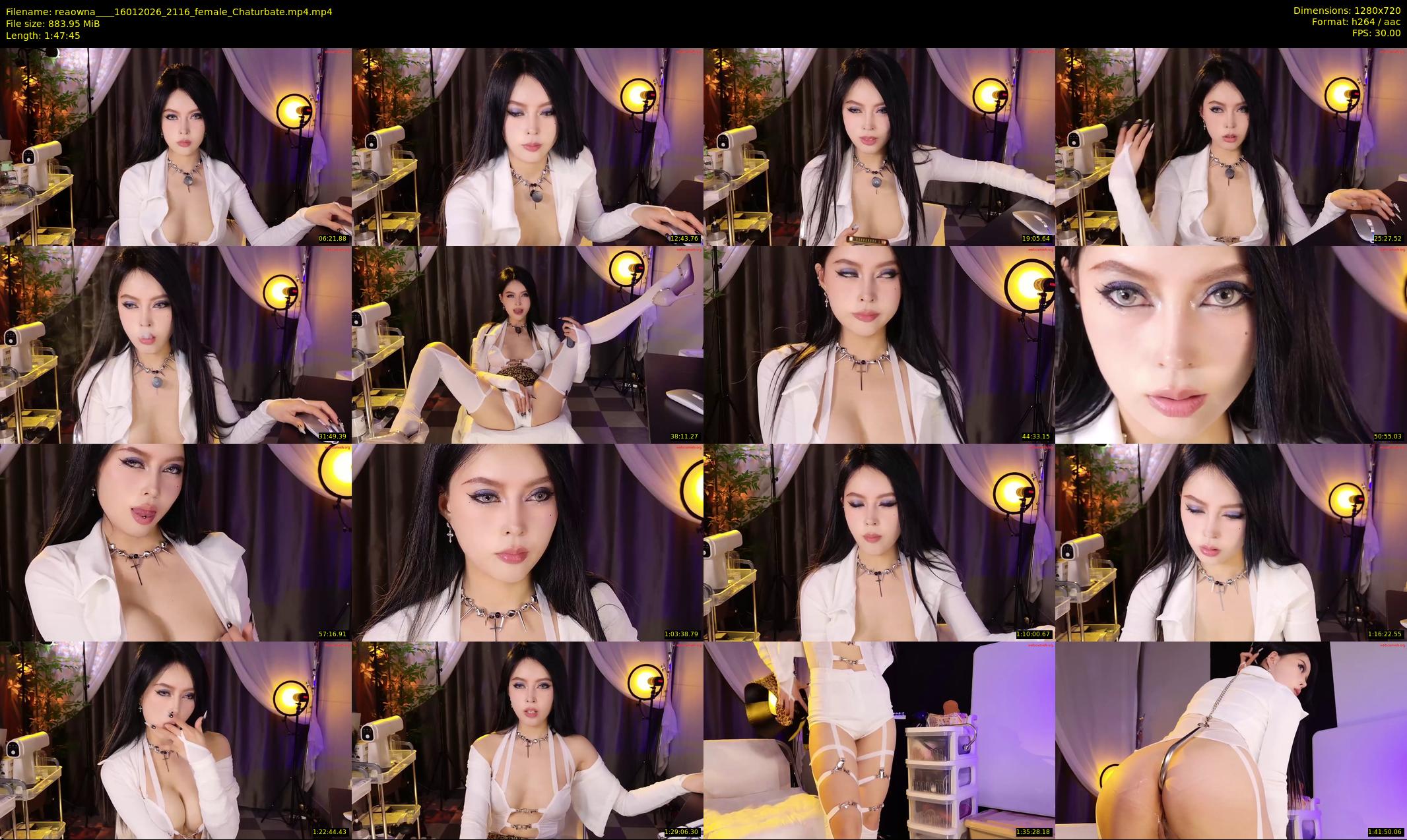 reaowna___ — 108 minute Chaturbate female cam show recording, 720p, Jan 16, 2026