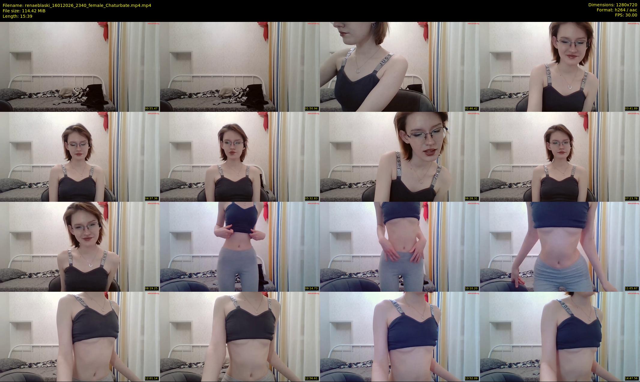 renaeblaski — 16 minute Chaturbate female cam show recording, 720p, Jan 16, 2026