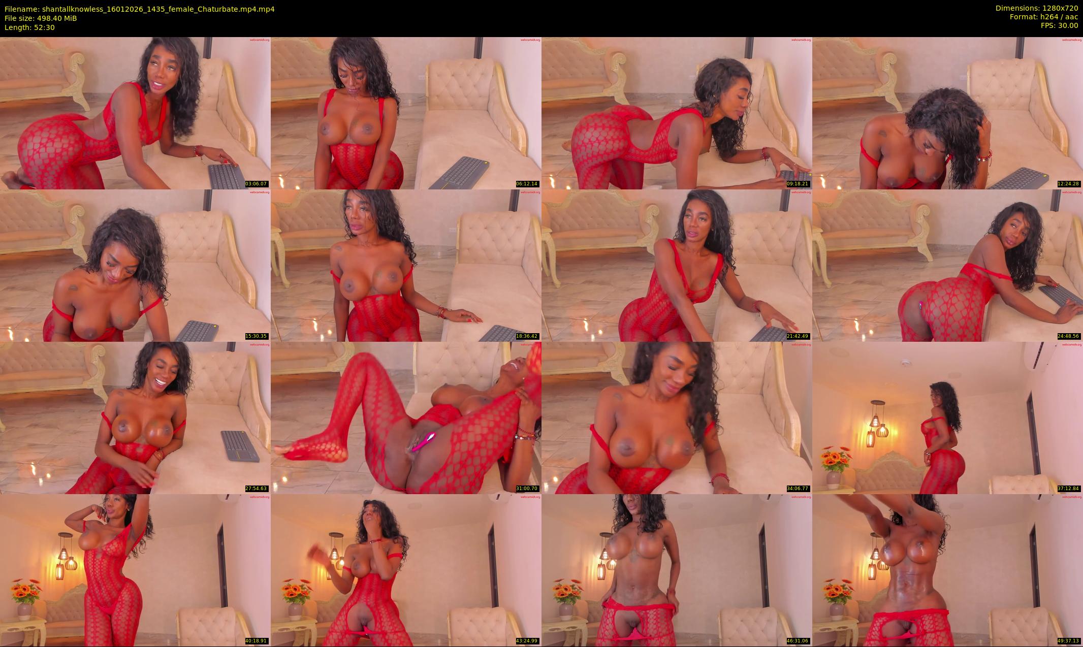 shantallknowless — 53 minute Chaturbate female cam show recording, 720p, Jan 16, 2026