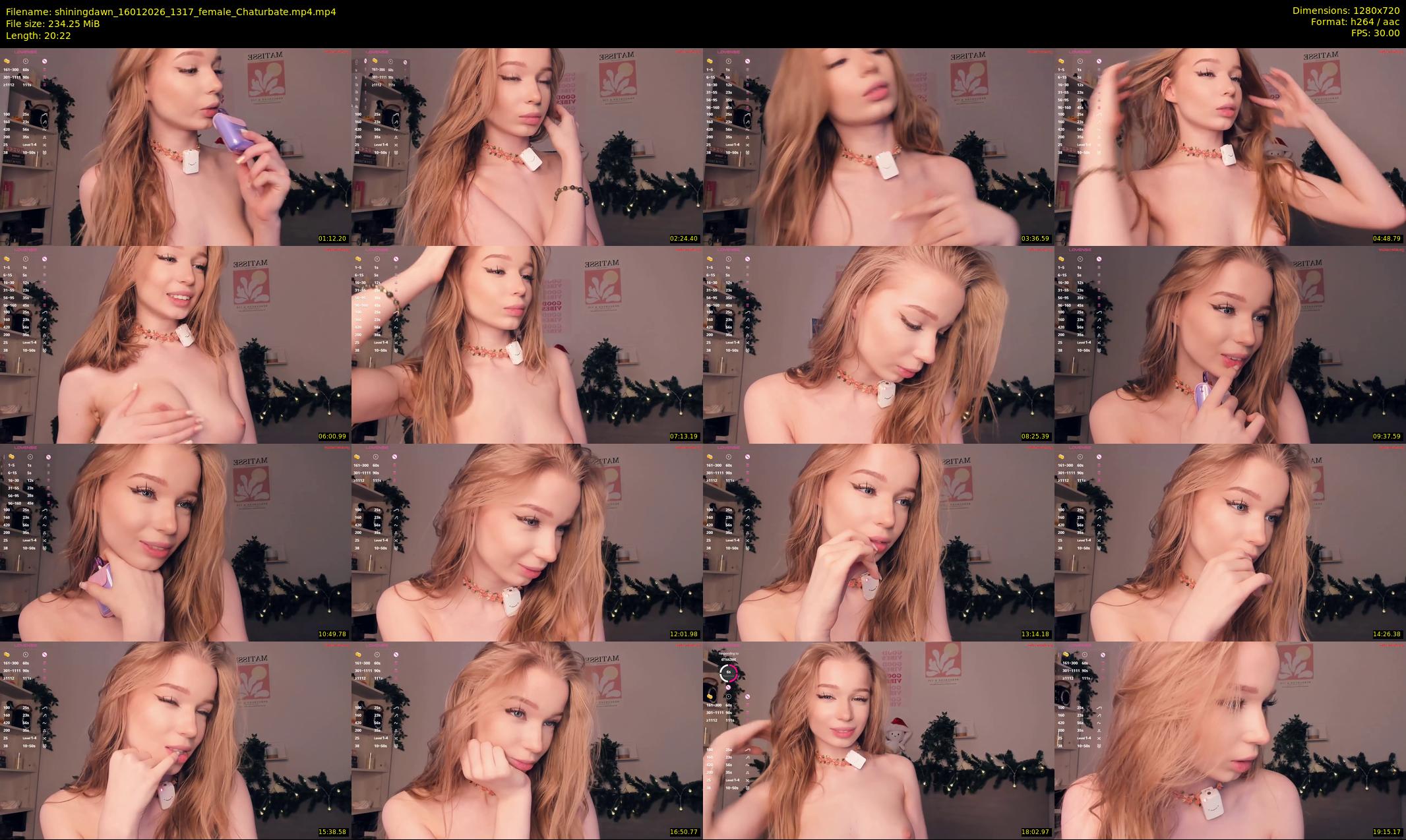 shiningdawn — 21 minute Chaturbate female cam show recording, 720p, Jan 16, 2026