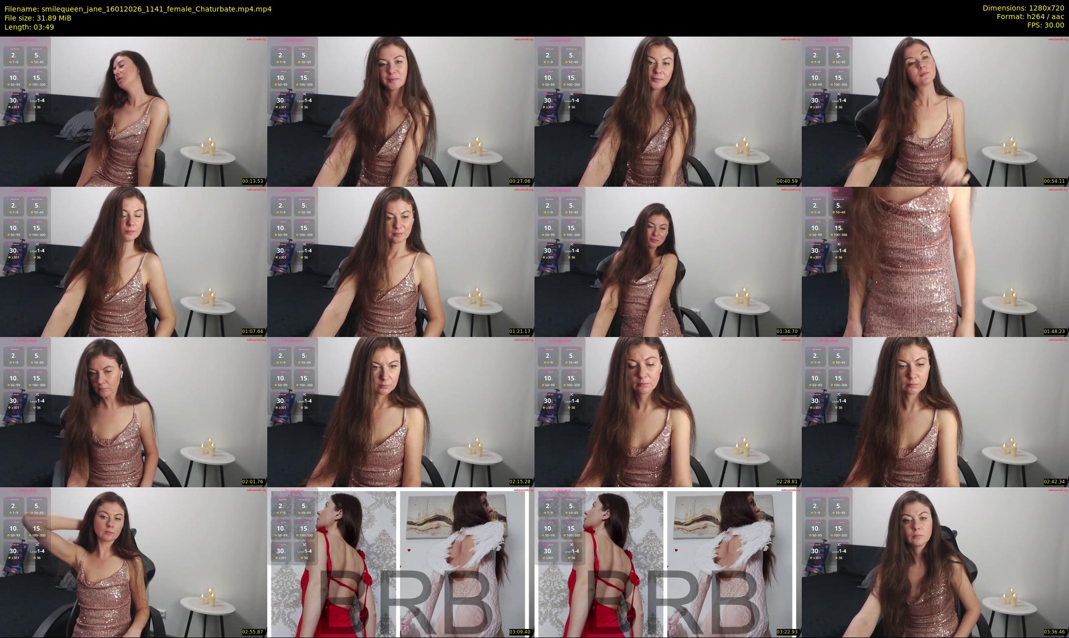 smilequeen_jane — 4 minute Chaturbate female cam show recording, 720p, Jan 16, 2026