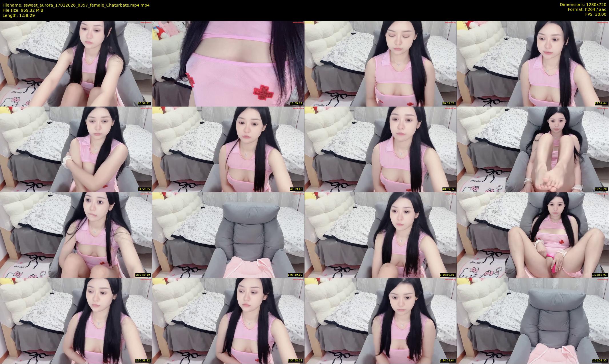 ssweet_aurora — 119 minute Chaturbate female cam show recording, 720p, Jan 17, 2026