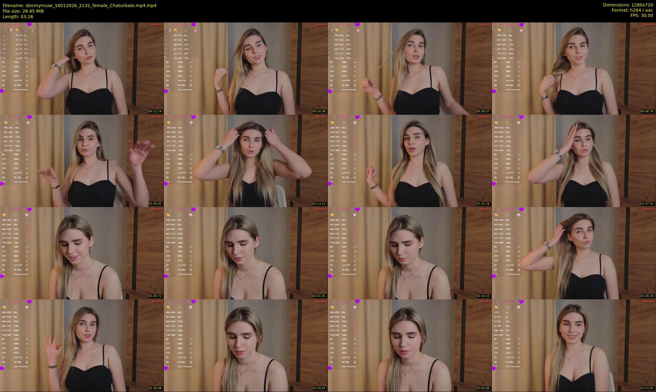 stormymuse — 4 minute Chaturbate female cam show recording, 720p, Jan 16, 2026