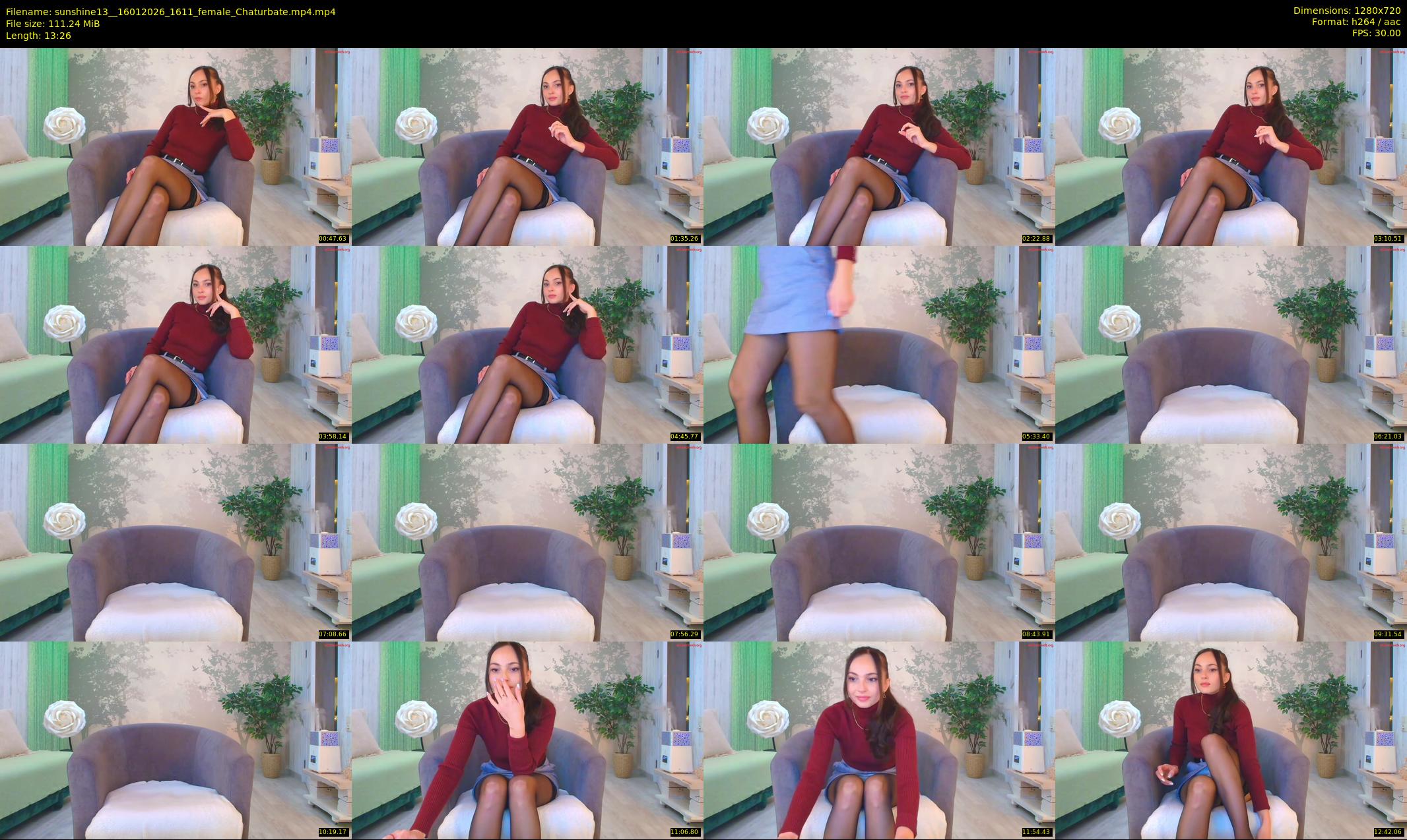 sunshine13_ — 14 minute Chaturbate female cam show recording, 720p, Jan 16, 2026