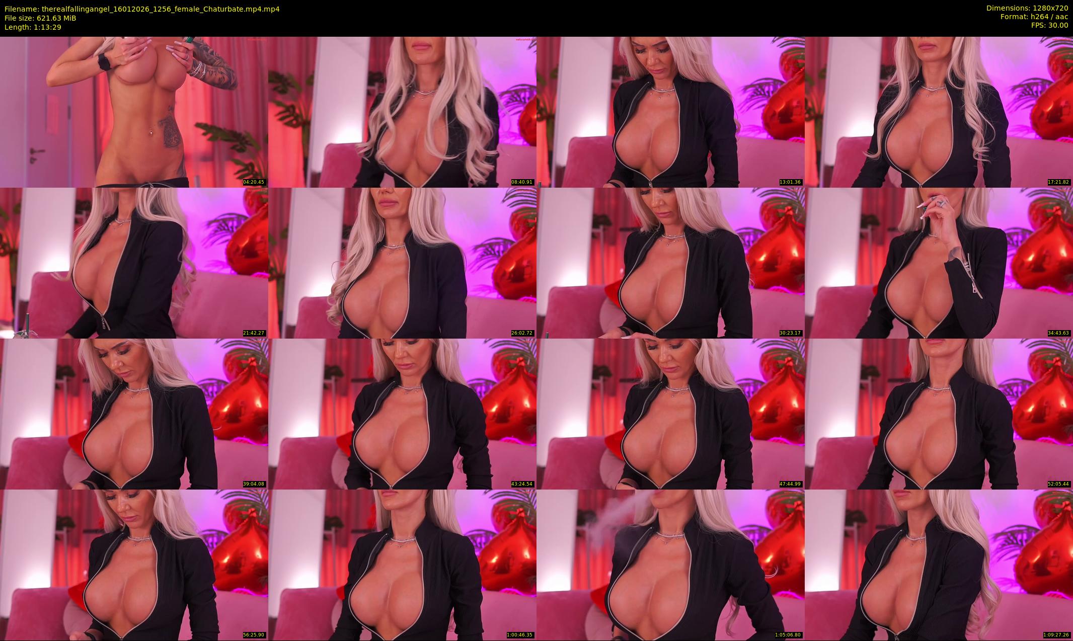 therealfallingangel — 74 minute Chaturbate female cam show recording, 720p, Jan 16, 2026
