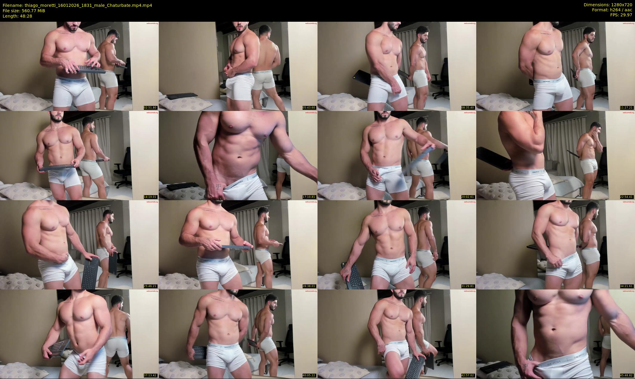 thiago_moretti — 49 minute Chaturbate male cam show recording, 720p, Jan 16, 2026