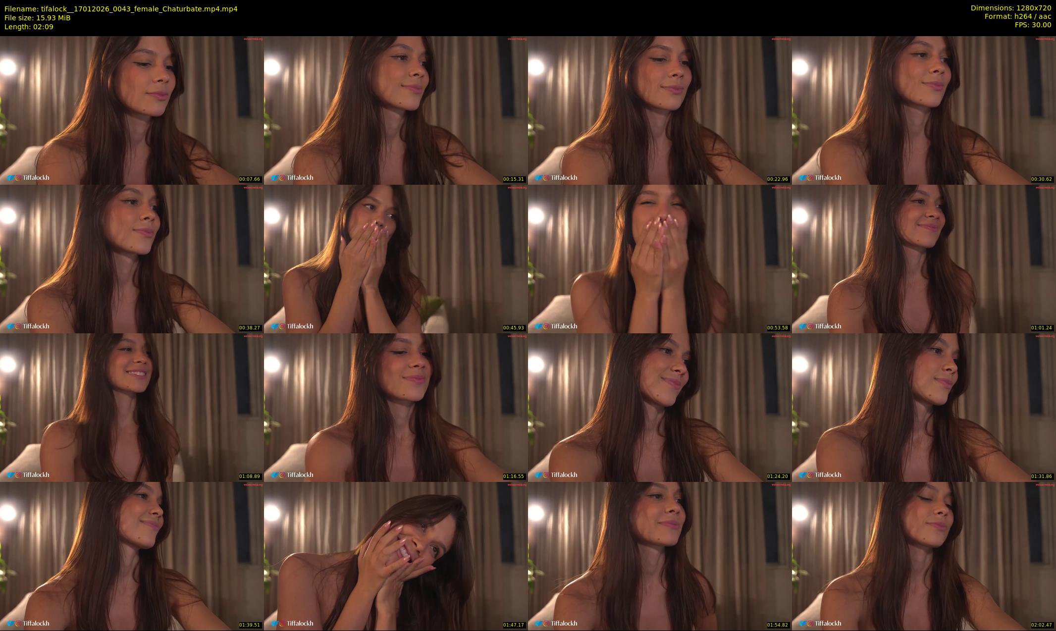 tifalock_ — 3 minute Chaturbate female cam show recording, 720p, Jan 17, 2026