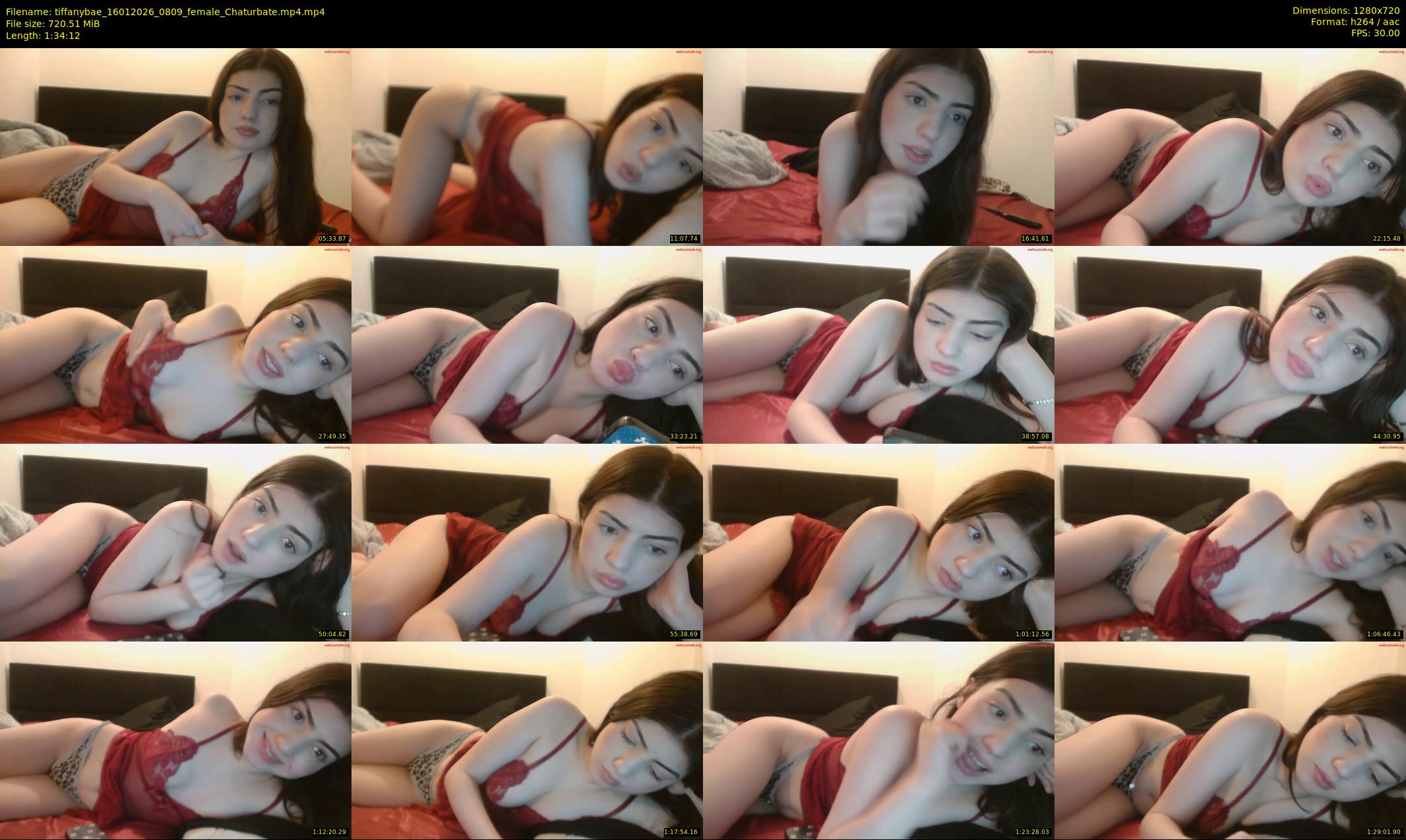 tiffanybae — 95 minute Chaturbate female cam show recording, 720p, Jan 16, 2026