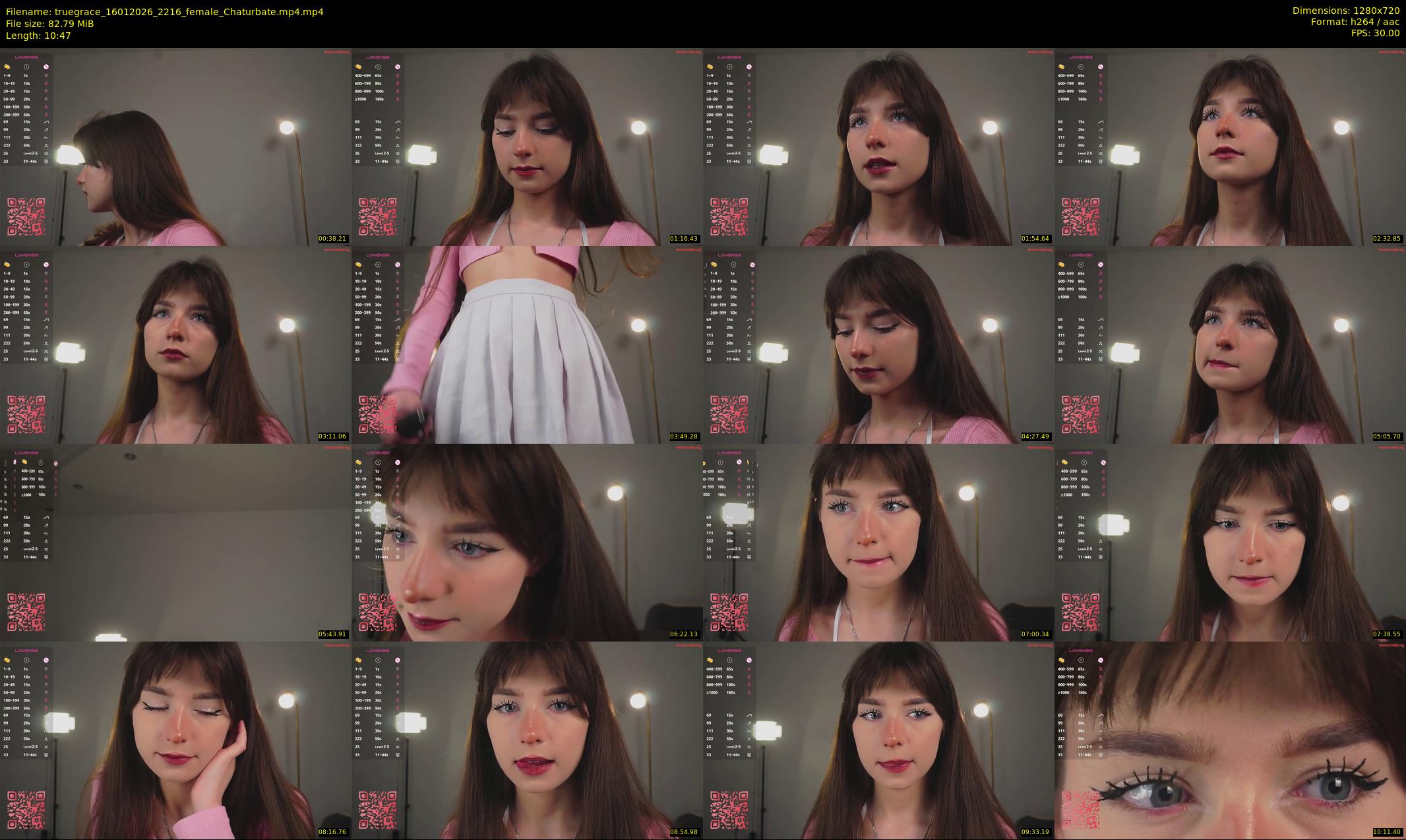 truegrace — 11 minute Chaturbate female cam show recording, 720p, Jan 16, 2026