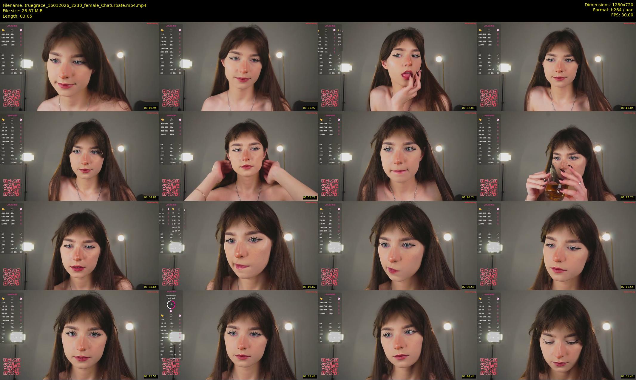 truegrace — 4 minute Chaturbate female cam show recording, 720p, Jan 16, 2026