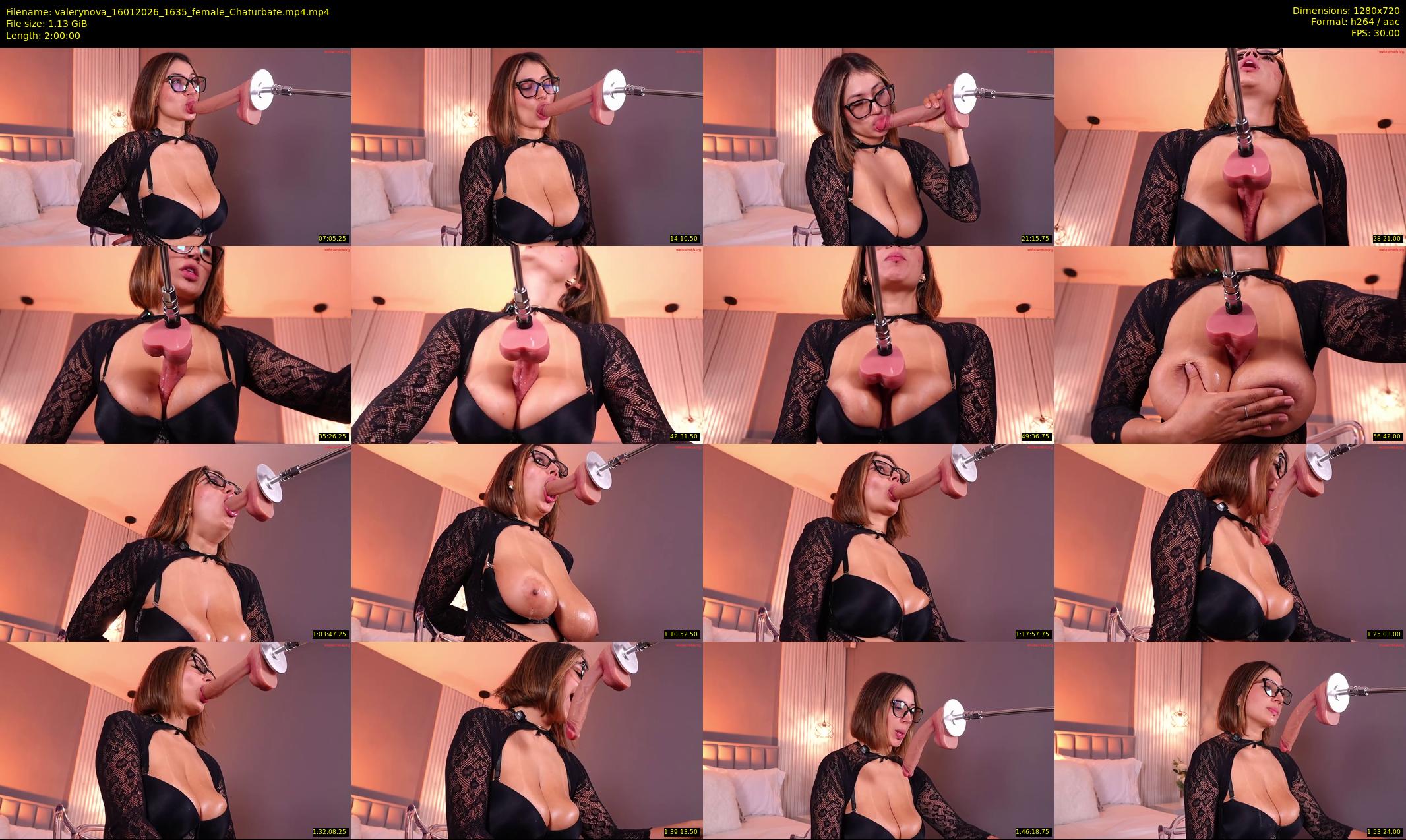 valerynova — 120 minute Chaturbate female cam show recording, 720p, Jan 16, 2026