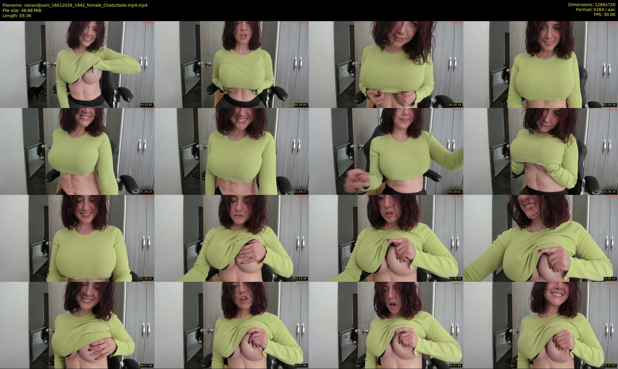 vanandjuani — 6 minute Chaturbate female cam show recording, 720p, Jan 16, 2026