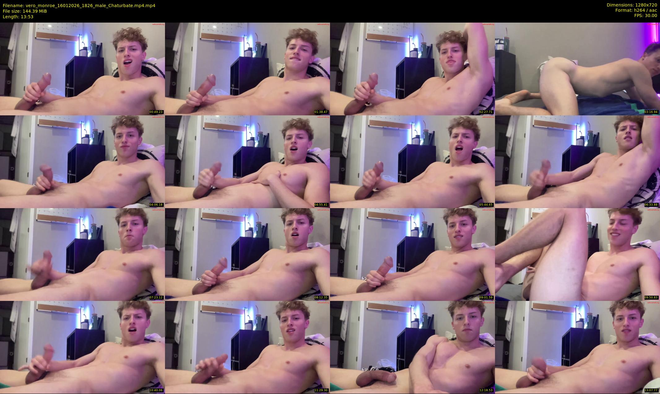 vero_monroe — 14 minute Chaturbate male cam show recording, 720p, Jan 16, 2026