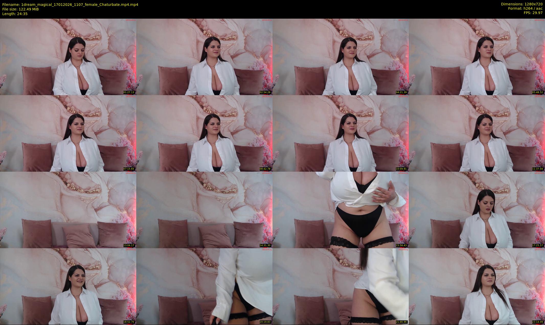 1dream_magical — 25 minute Chaturbate female cam show recording, 720p, Jan 17, 2026