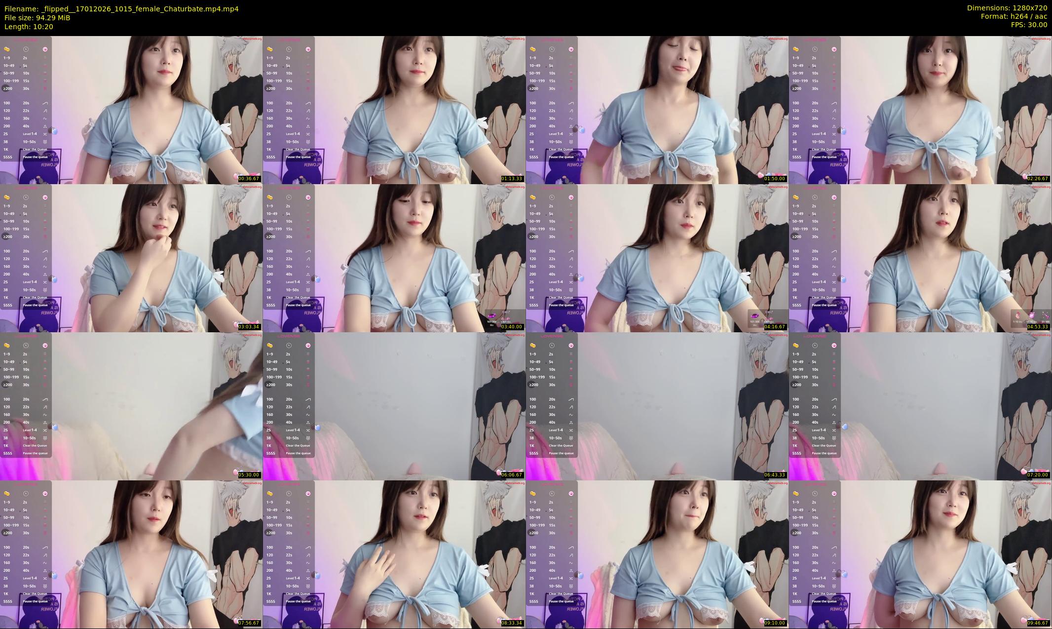 _flipped_ — 11 minute Chaturbate female cam show recording, 720p, Jan 17, 2026