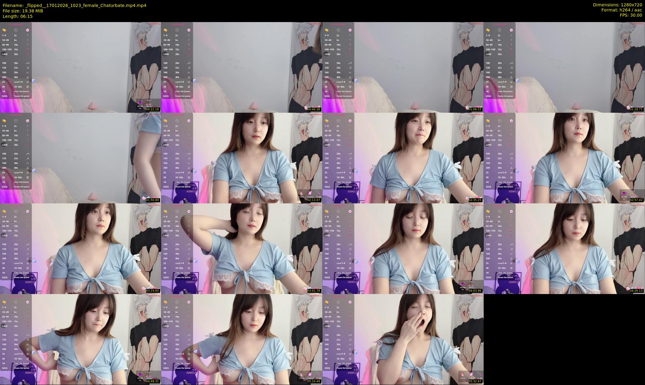 _flipped_ — 7 minute Chaturbate female cam show recording, 720p, Jan 17, 2026
