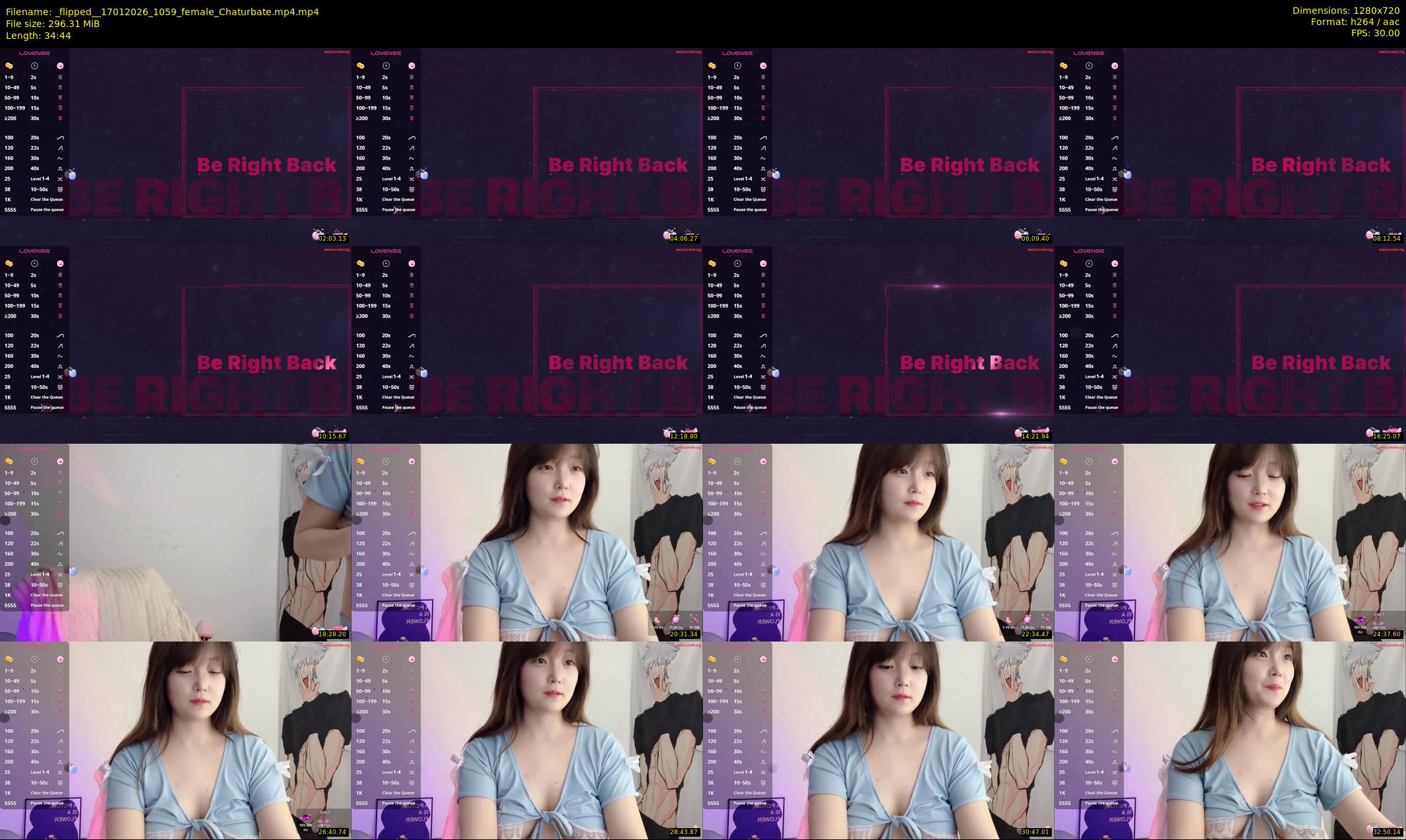 _flipped_ — 35 minute Chaturbate female cam show recording, 720p, Jan 17, 2026