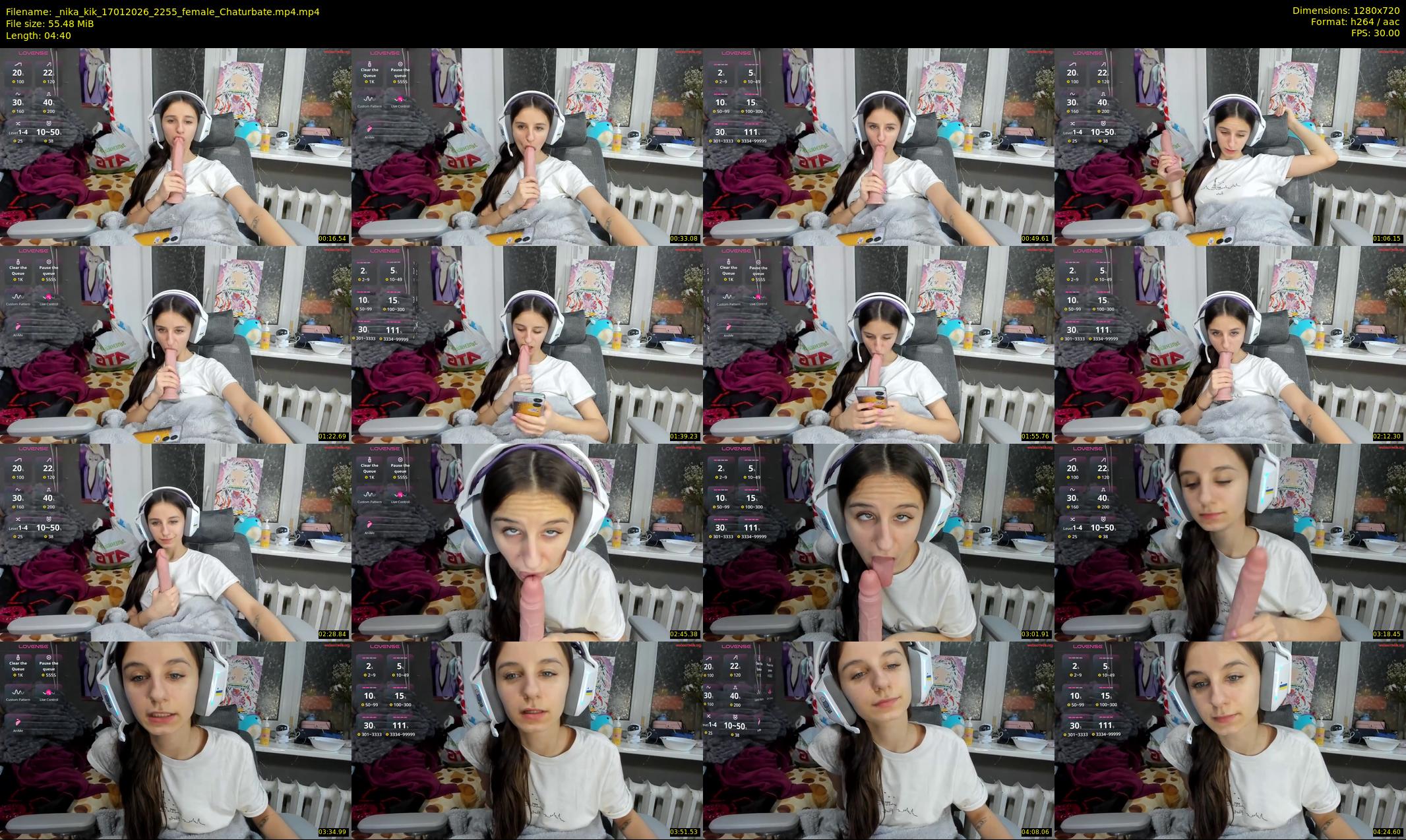 _nika_kik — 5 minute Chaturbate female cam show recording, 720p, Jan 17, 2026