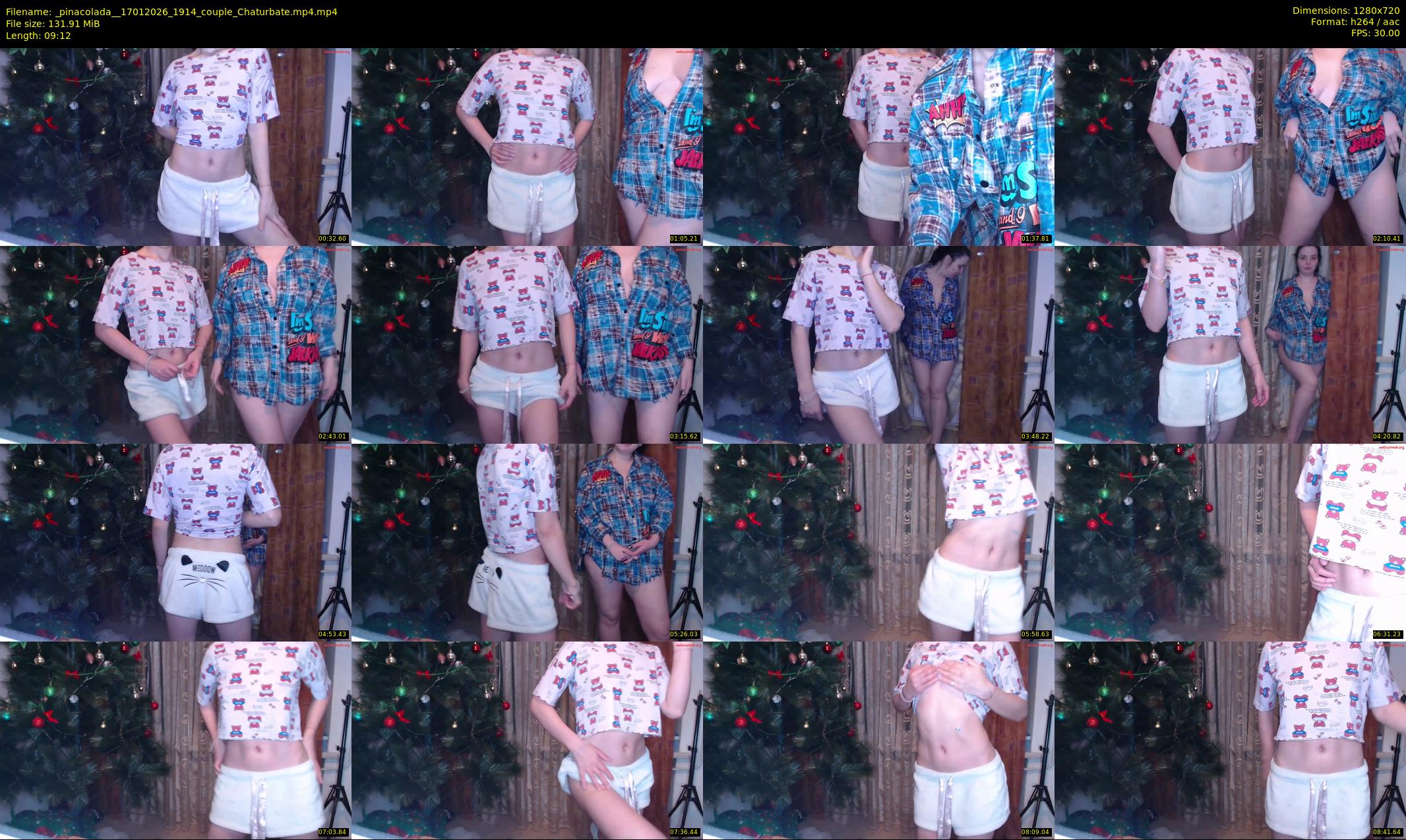 _pinacolada_ — 10 minute Chaturbate couple cam show recording, 720p, Jan 17, 2026