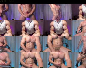 adam_muscle_ — 107 minute Chaturbate male cam show recording, 720p, Jan 17, 2026