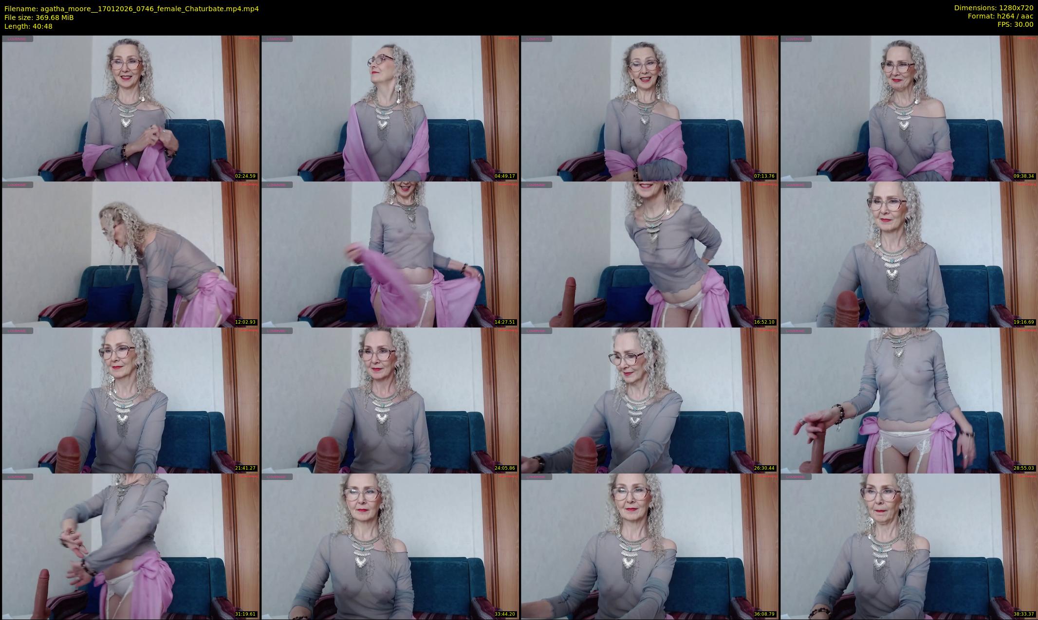 agatha_moore_ — 41 minute Chaturbate female cam show recording, 720p, Jan 17, 2026