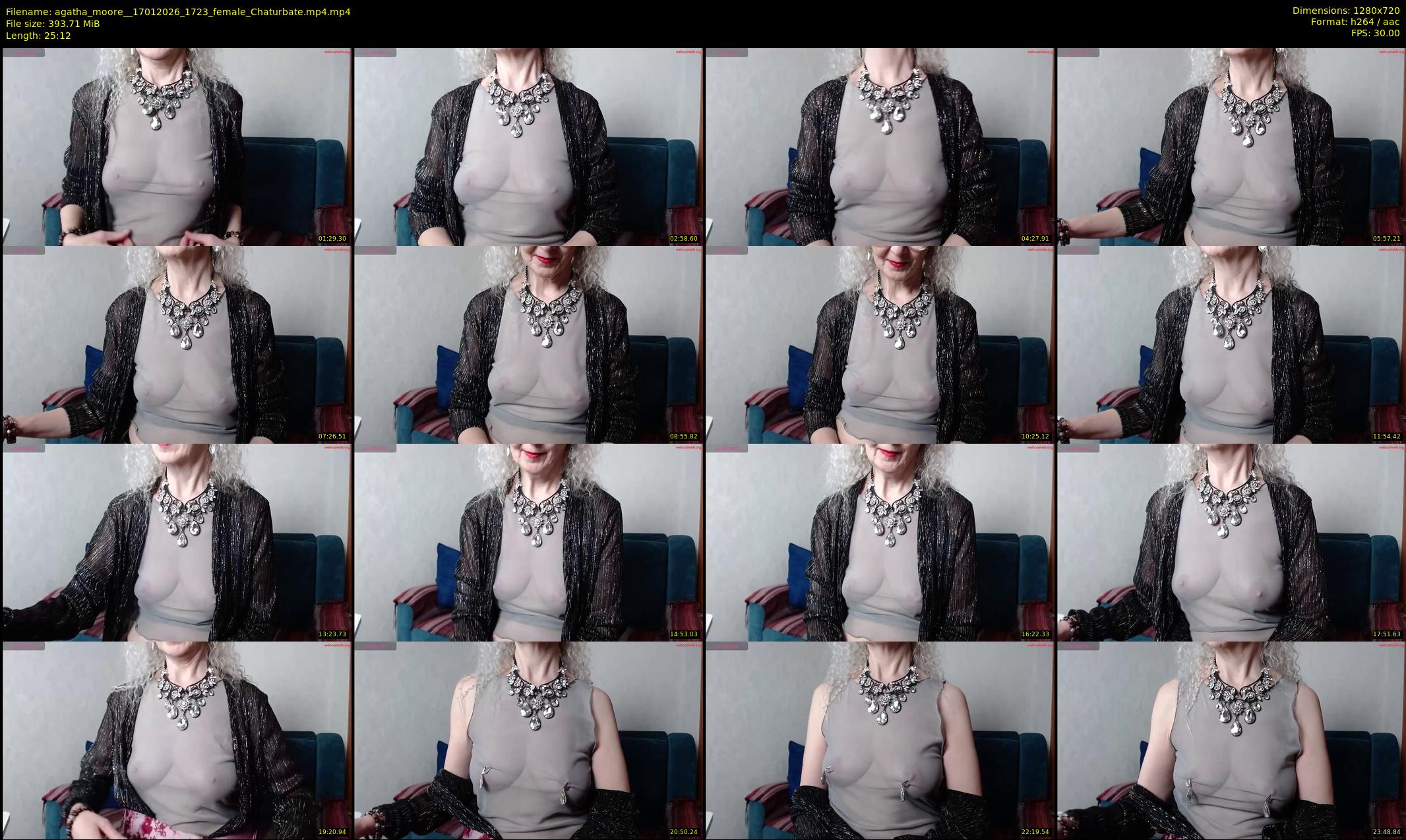 agatha_moore_ — 26 minute Chaturbate female cam show recording, 720p, Jan 17, 2026