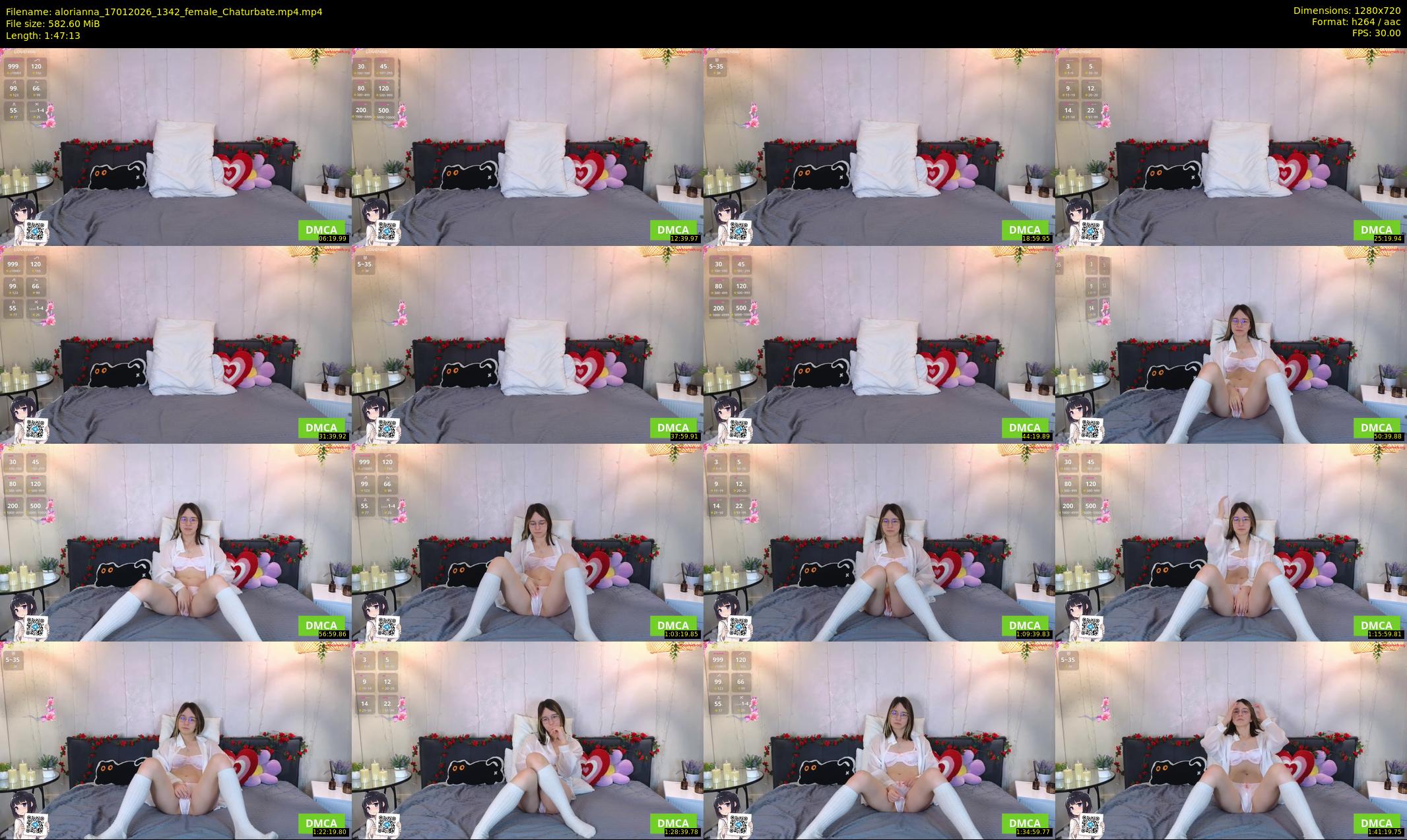 alorianna — 108 minute Chaturbate female cam show recording, 720p, Jan 17, 2026