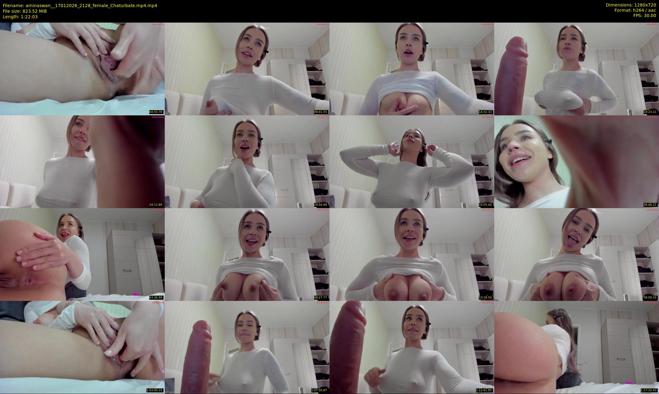 aminaswan_ — 83 minute Chaturbate female cam show recording, 720p, Jan 17, 2026