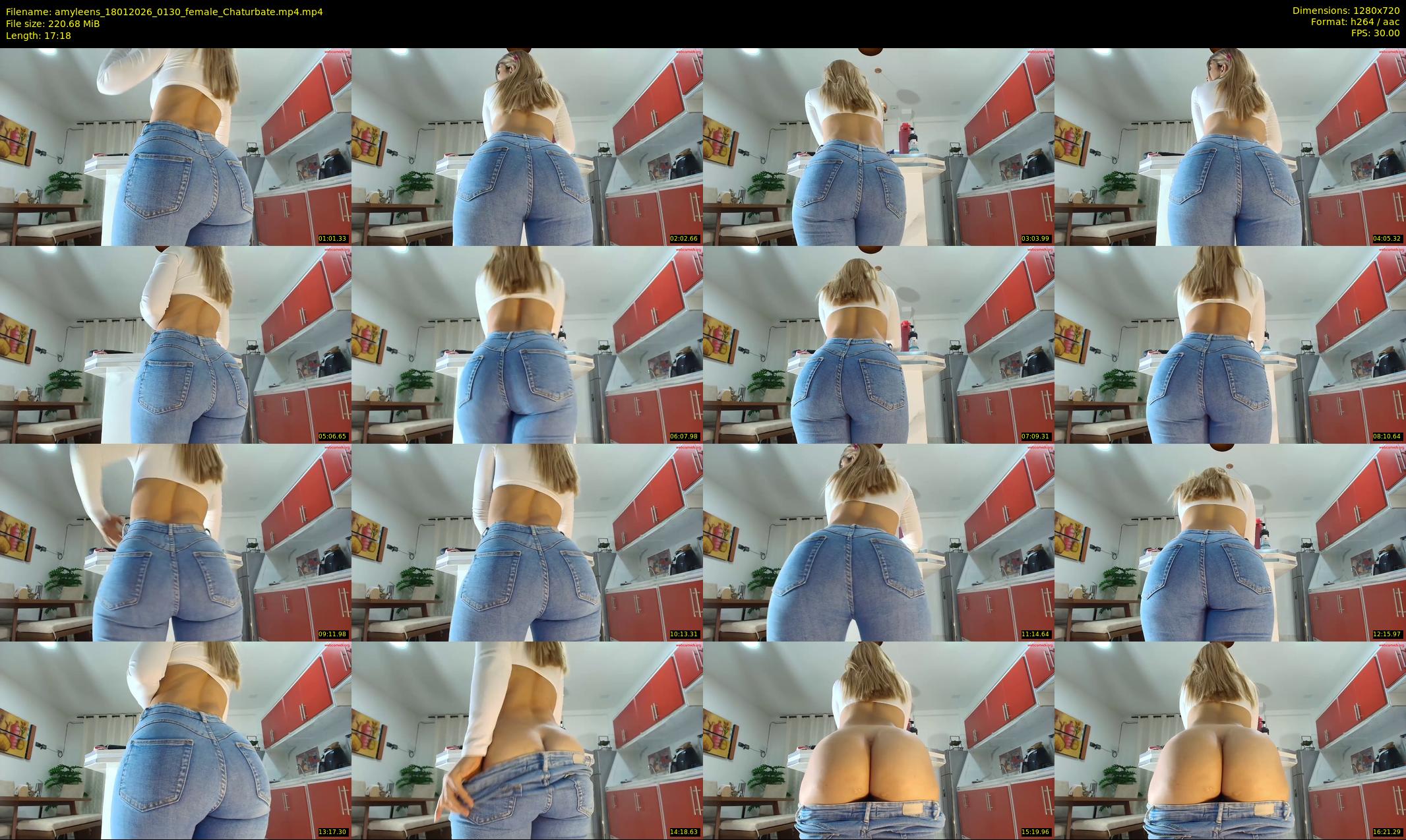 amyleens — 18 minute Chaturbate female cam show recording, 720p, Jan 18, 2026