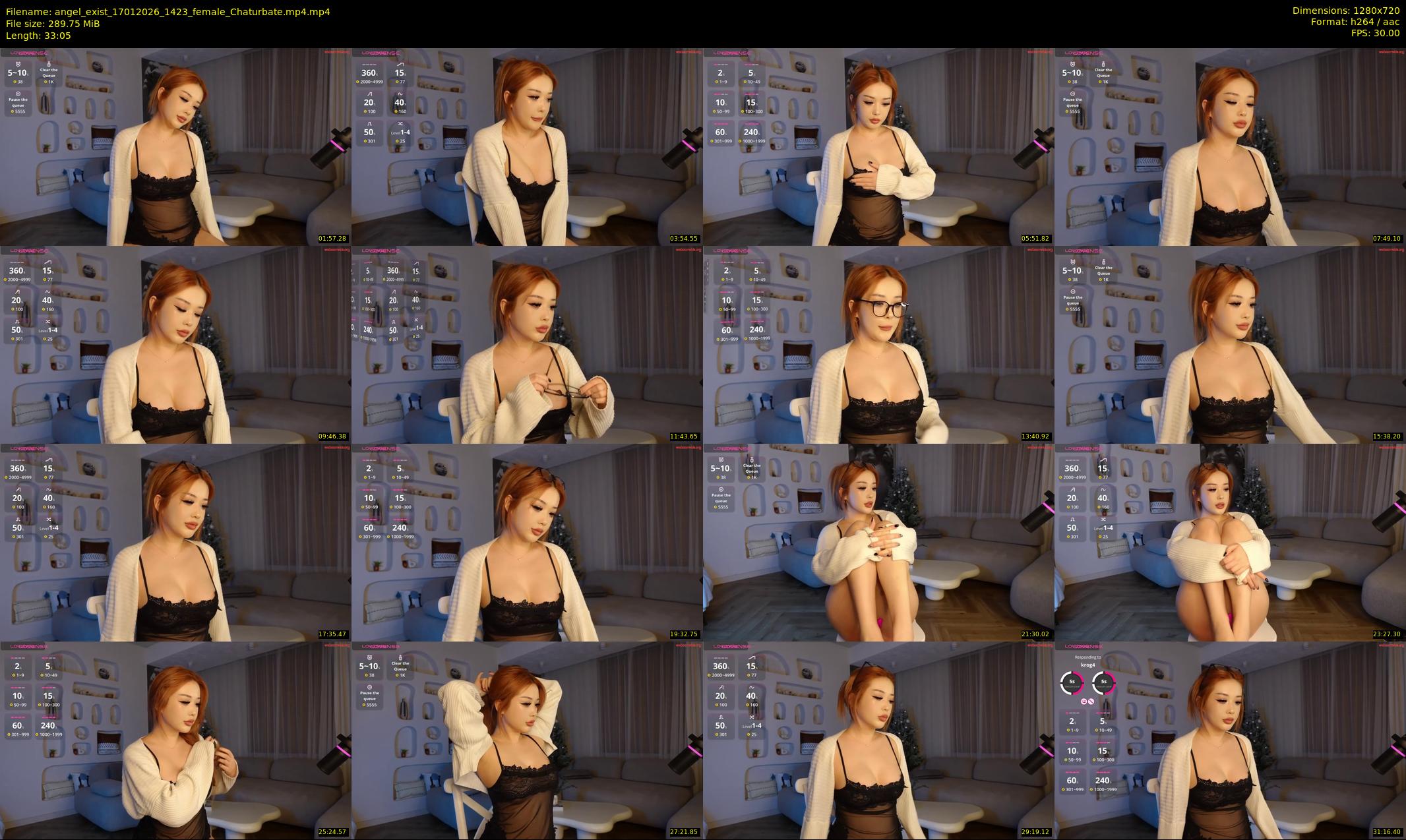 angel_exist — 34 minute Chaturbate female cam show recording, 720p, Jan 17, 2026
