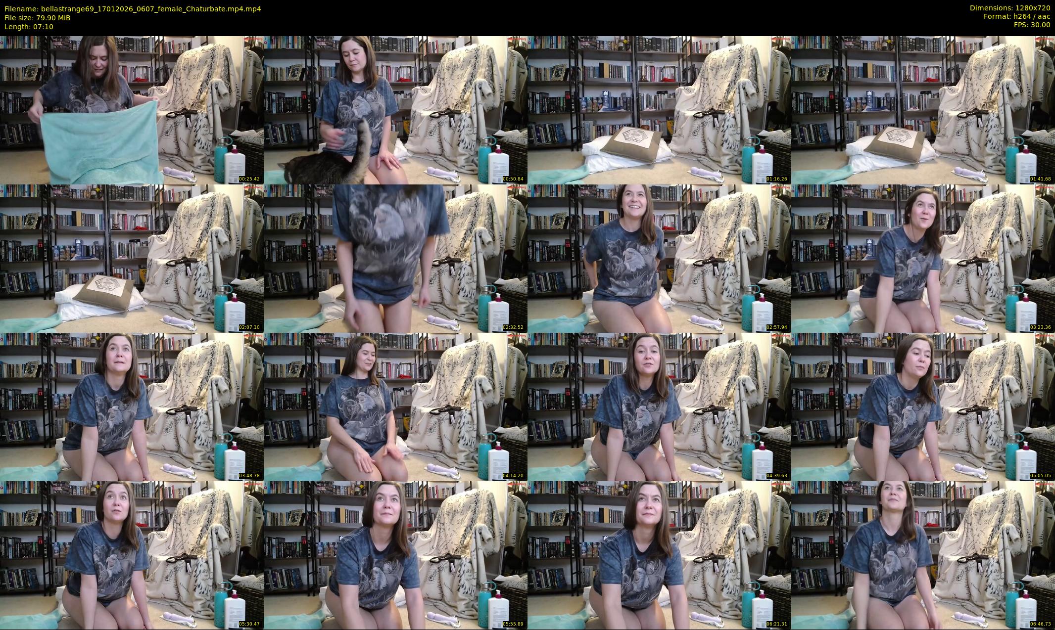 bellastrange69 — 8 minute Chaturbate female cam show recording, 720p, Jan 17, 2026