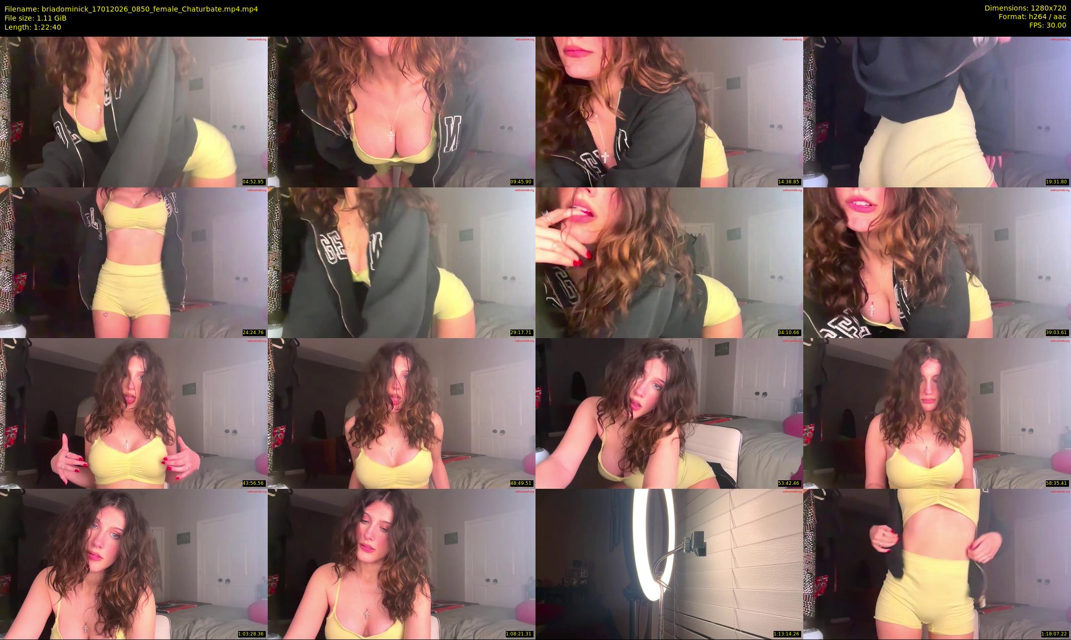 briadominick — 83 minute Chaturbate couple cam show recording, 720p, Jan 17, 2026