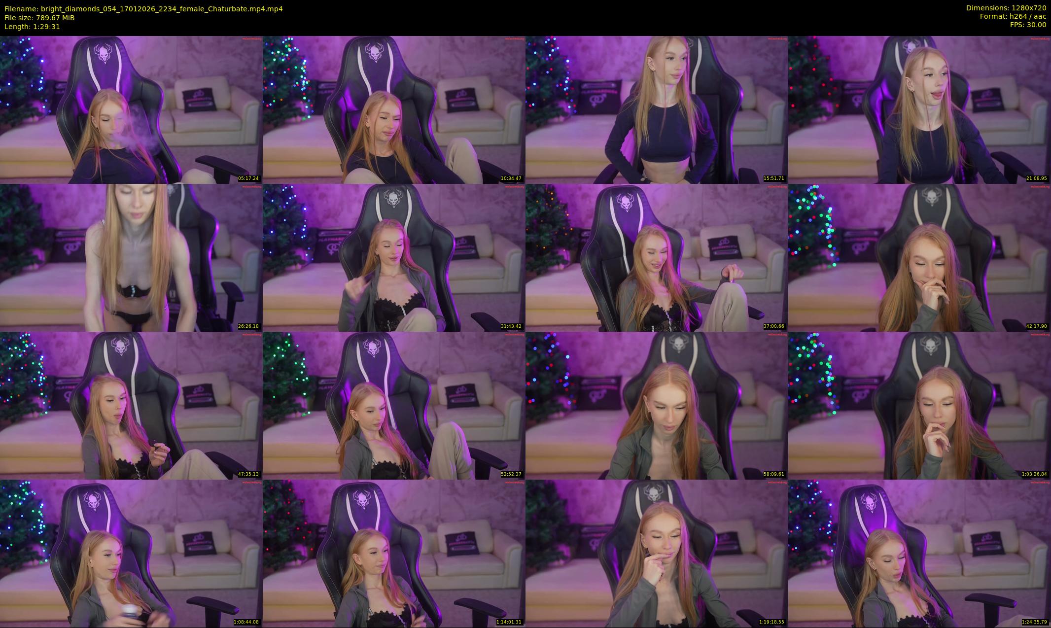 bright_diamonds_054 — 90 minute Chaturbate couple cam show recording, 720p, Jan 17, 2026