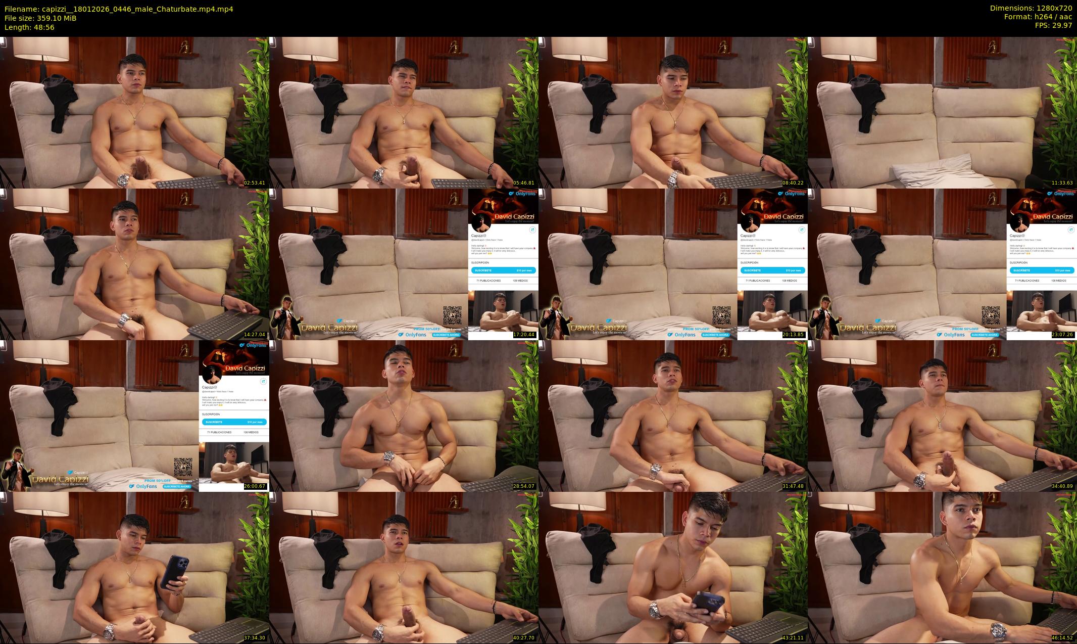 capizzi_ — 49 minute Chaturbate male cam show recording, 720p, Jan 18, 2026