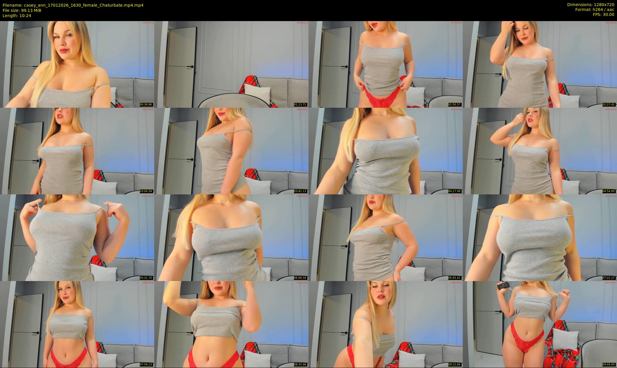 casey_ann — 11 minute Chaturbate female cam show recording, 720p, Jan 17, 2026