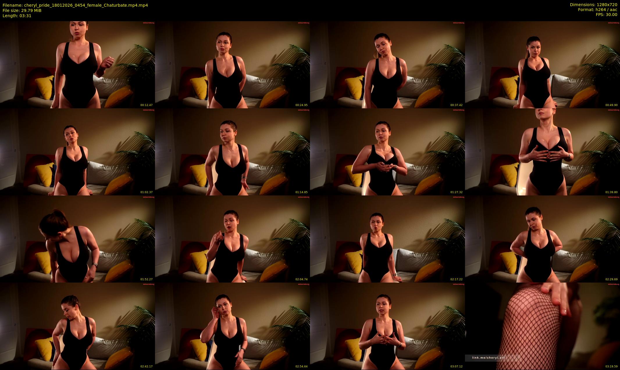 cheryl_pride — 4 minute Chaturbate female cam show recording, 720p, Jan 18, 2026